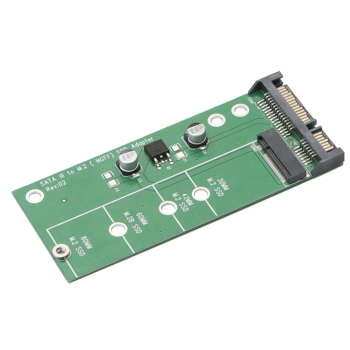 Jiuwu M.2 To Sata Adapter Ngff To Sata Adapter Card(Not For M.2 Nvme) Ngff M2 To 2.5 Inch Sata Iii Drivers B Key B & M Key Ssd C