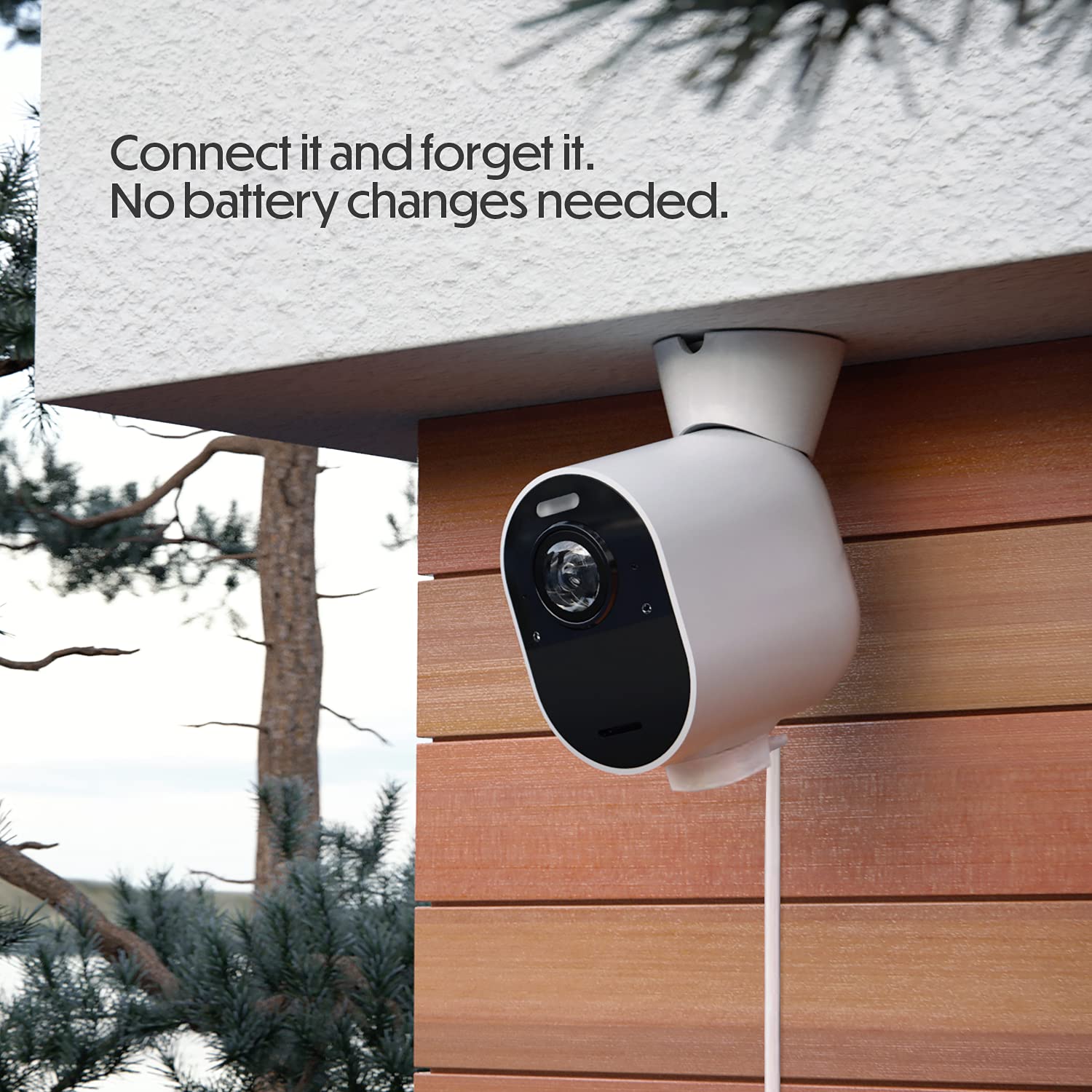 25Ft/7.6M Weatherproof Charging Cable With Quick Charge Adapter Compatible With Arlo Pro 3/4/5S (White) (Not Compatible With Arl