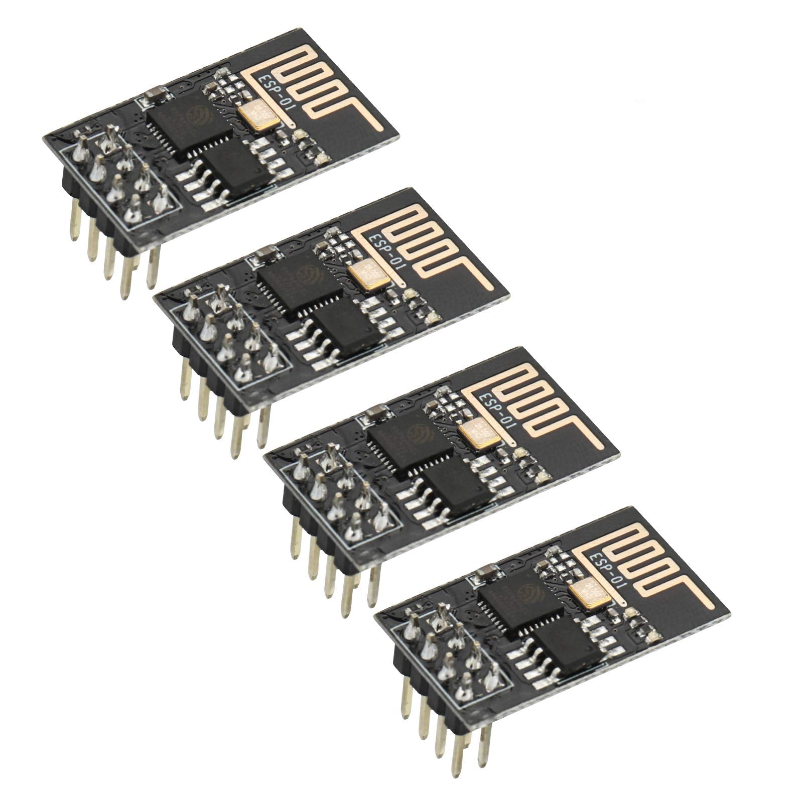 4Pcs Esp8266 Serial Wifi Module Esp 01 Updated Wireless Transceiver Board 3.3V For Arduino