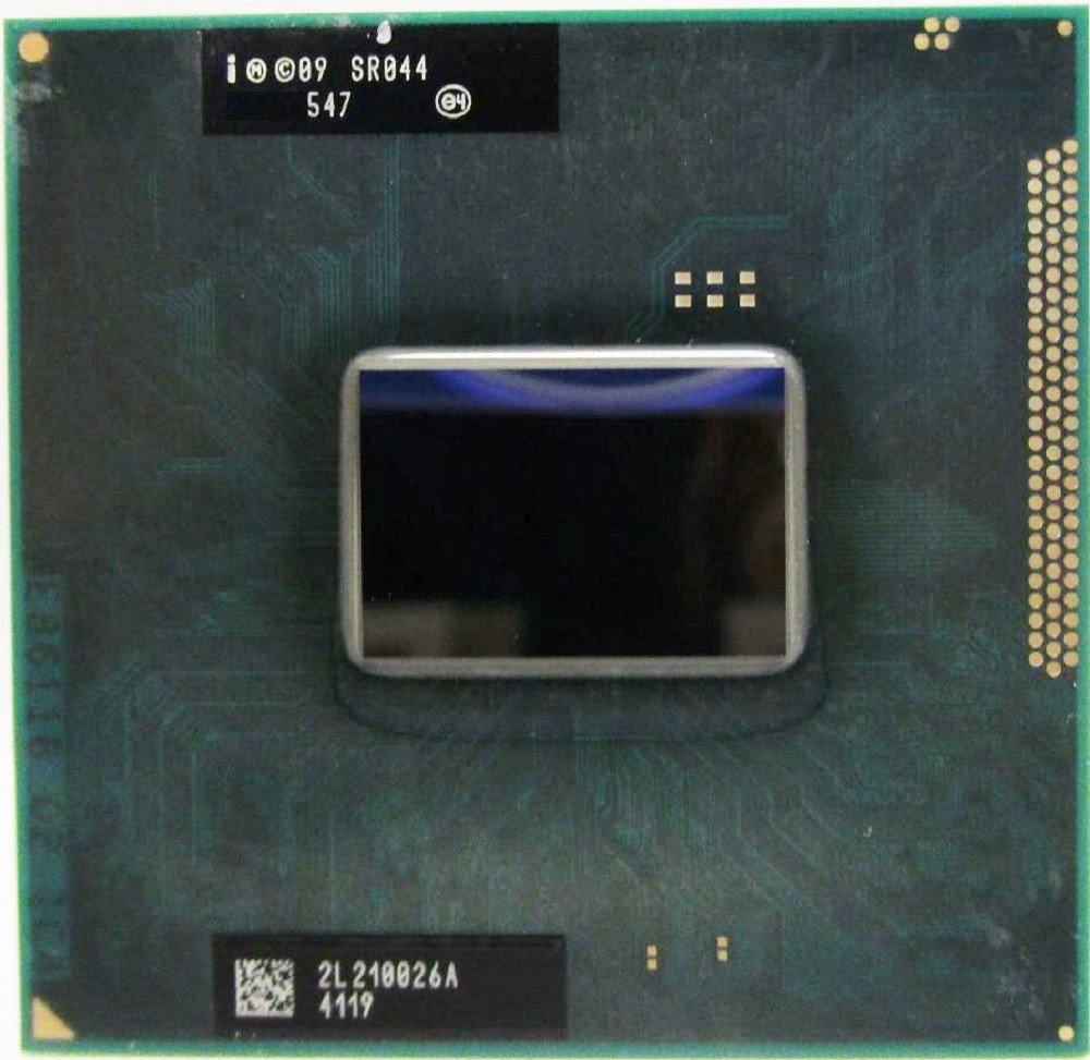 Intel Core I5 2540M Sr044 Sr049 2.6Ghz 3Mb Dual Core Mobile Cpu Processor Socket G2 988 Pin
