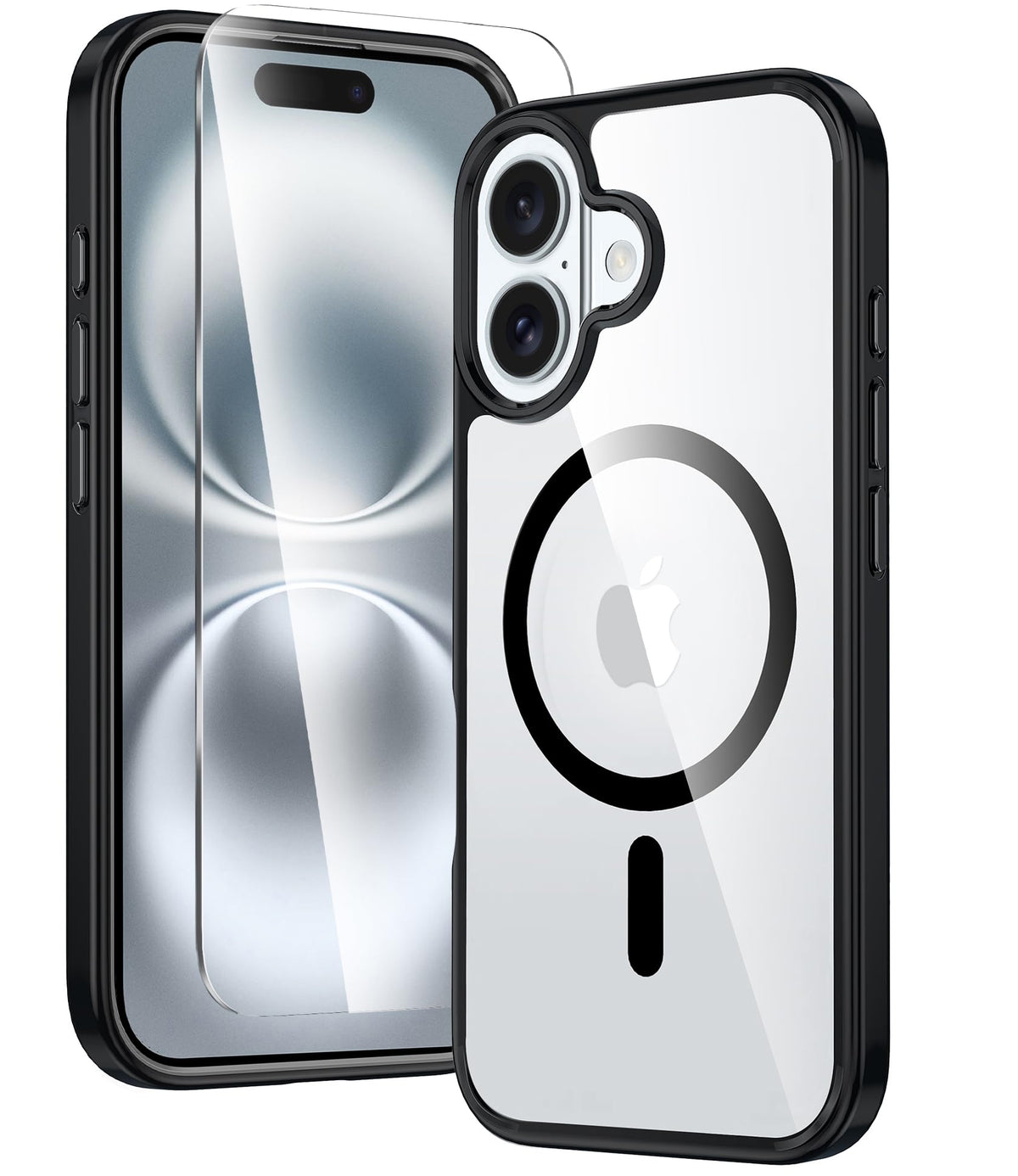 Fntcase For Iphone 16 Case: Support Camera Control Capture Magnetic Military Grade Drop Protection Anti Yellowing Cell Phone Cov