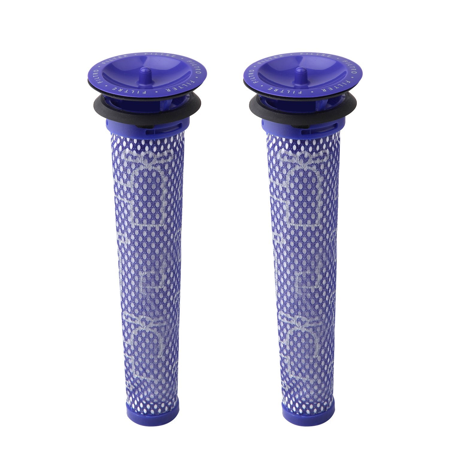 2 Pack Replacement Pre Filters For Dyson Dc58, Dc59, V6, V7, V8. Replaces Part 965661 01. 3 Filters