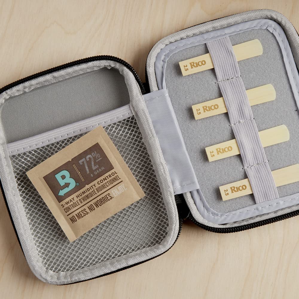 Boveda 72% Two Way Humidity Control Packs For Woodwind Reeds   Size 8   2 Pack   Moisture Absorbers   Protects Against Drying &