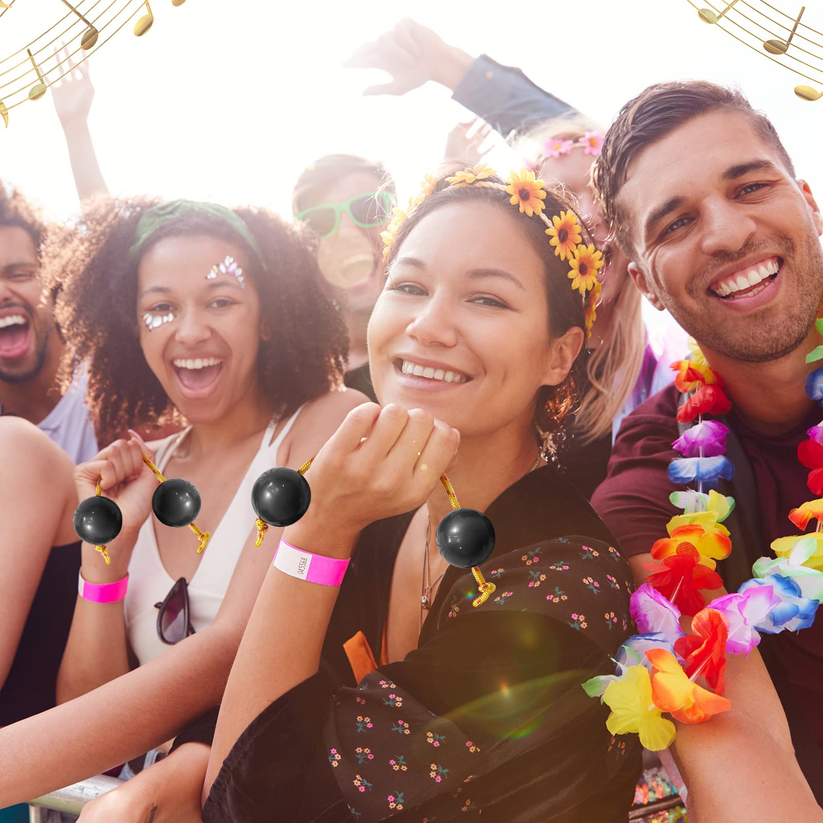 2 Pcs Aslatua Authentic Rhythm African Shaker Kashaka Musical Single Hand Percussion Instruments Kashaka Instrument For Kid Adul