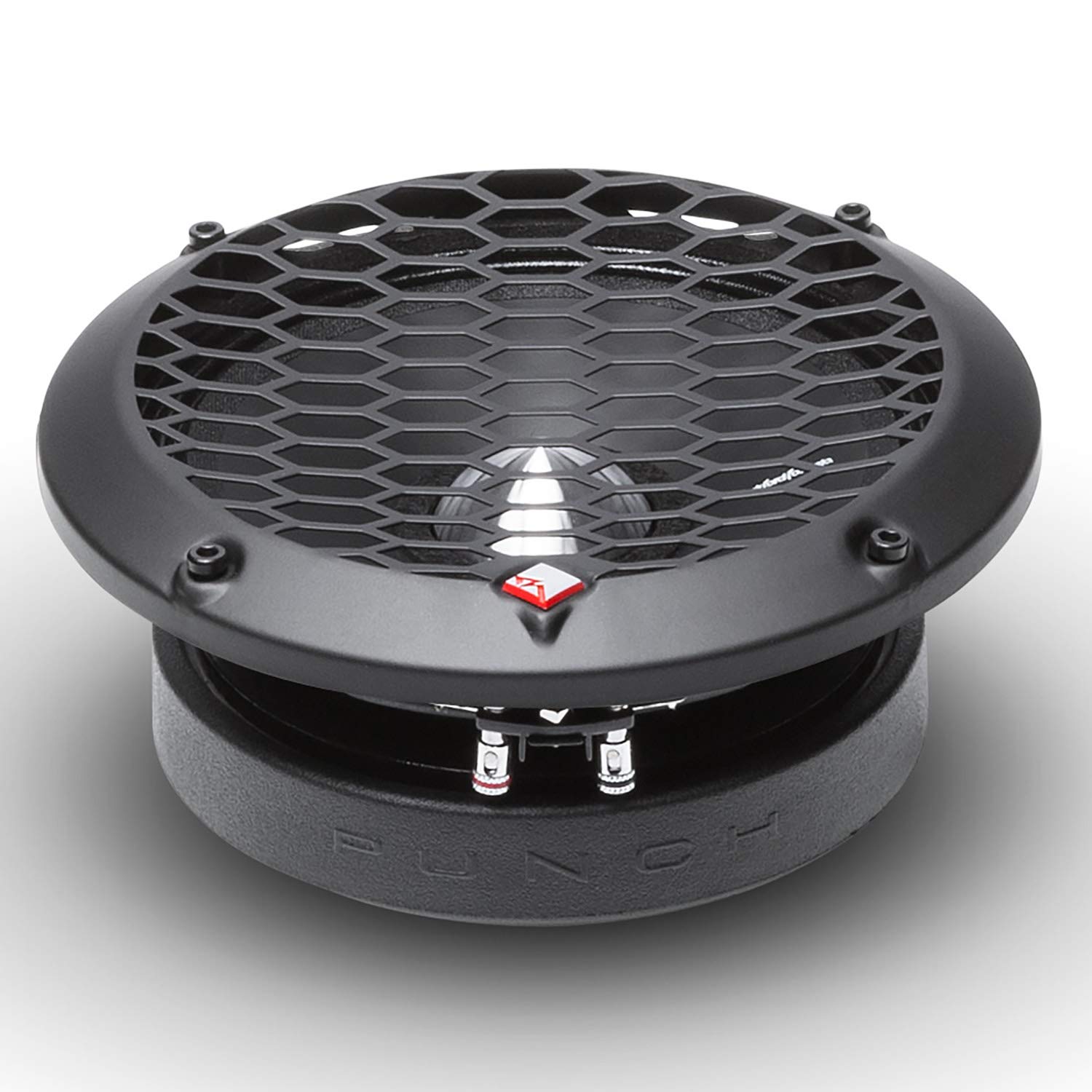 Rockford Fosgate Pps4 6 Punch Pro Single 6.5' Component 4 Ohm Midrange Speaker 100 Watts Rms / 200 Watts Peak   Black