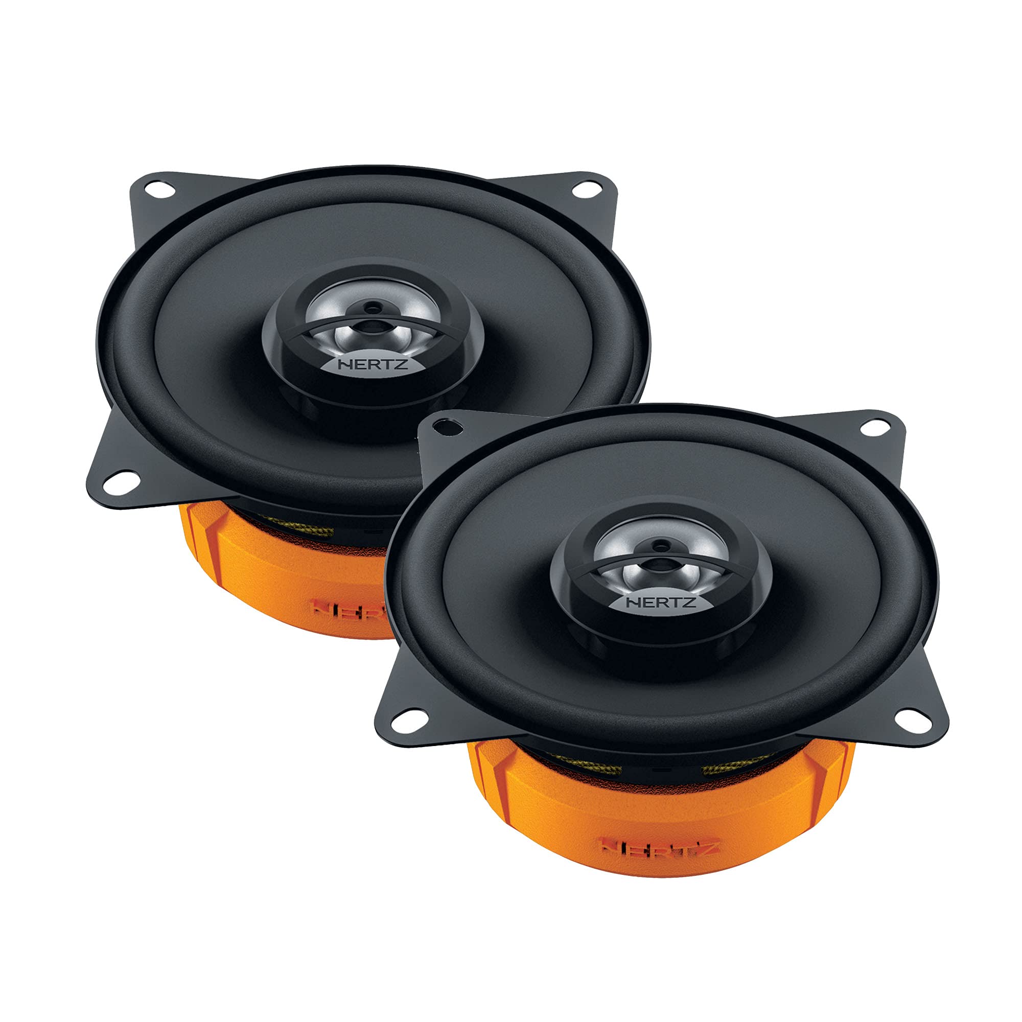 Hertz Dieci Series Dcx 1003 4' Two Way Coaxial Speakers   Pair