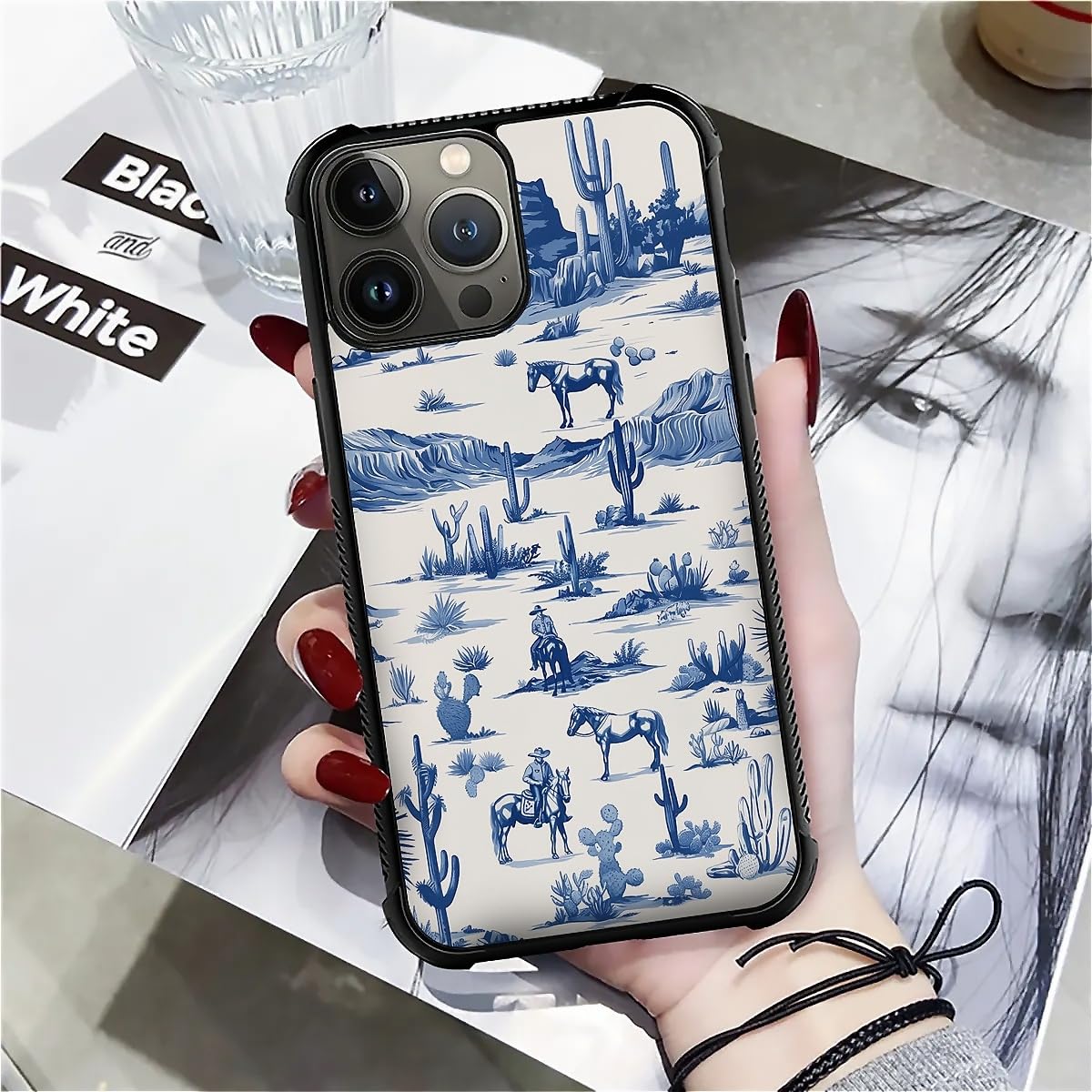 Fkbrcl4U For Iphone 15 Pro Case,Graphic Design For Girl Boy Soft Silicone Hard Acrylic Shock Protection Designed For Iphone 15 P