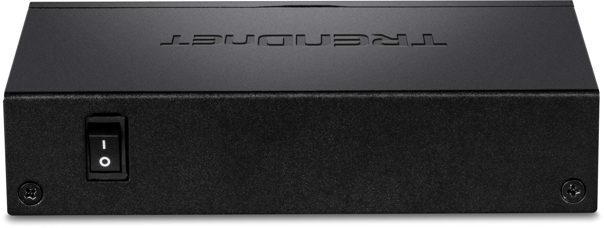 Trendnet 5-Port Gigabit Long Range Poe+ Switch, 4 X Gigabit Poe+ Ports, 1 X Gigabit Port, 32W Poe Budget, 10Gbps Switching Capac