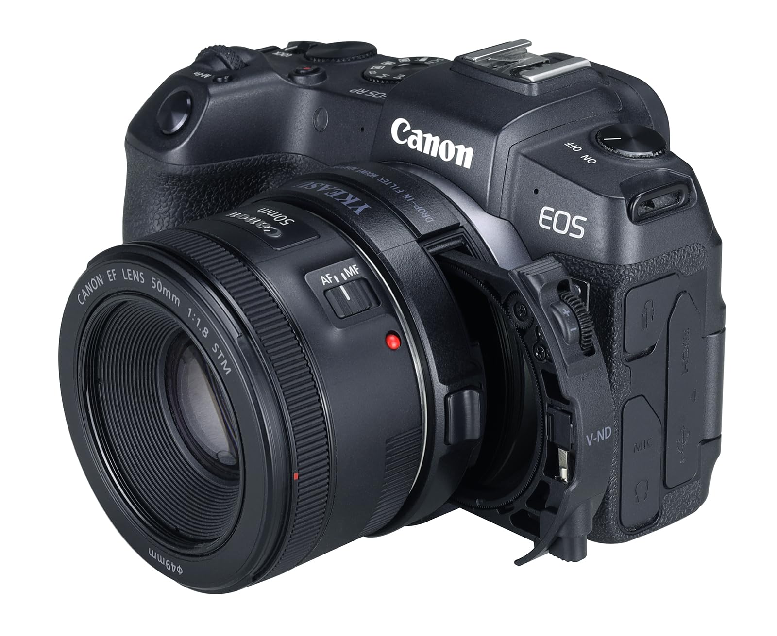 YKEASU Drop-in Filter Mount Adapter EF-EOS R with Variable ND Filter for Canon EF/EF-S Lens to EOS R Series Cameras
