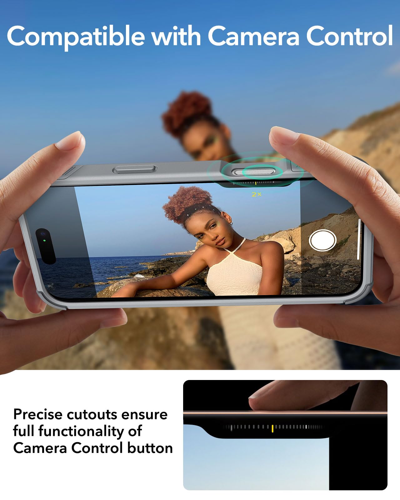 Esr For Iphone 16 Case With Stand, 23Ft Military Grade Drop Protection, Heavy Duty Magnetic Phone Case, Compatible With Magsafe