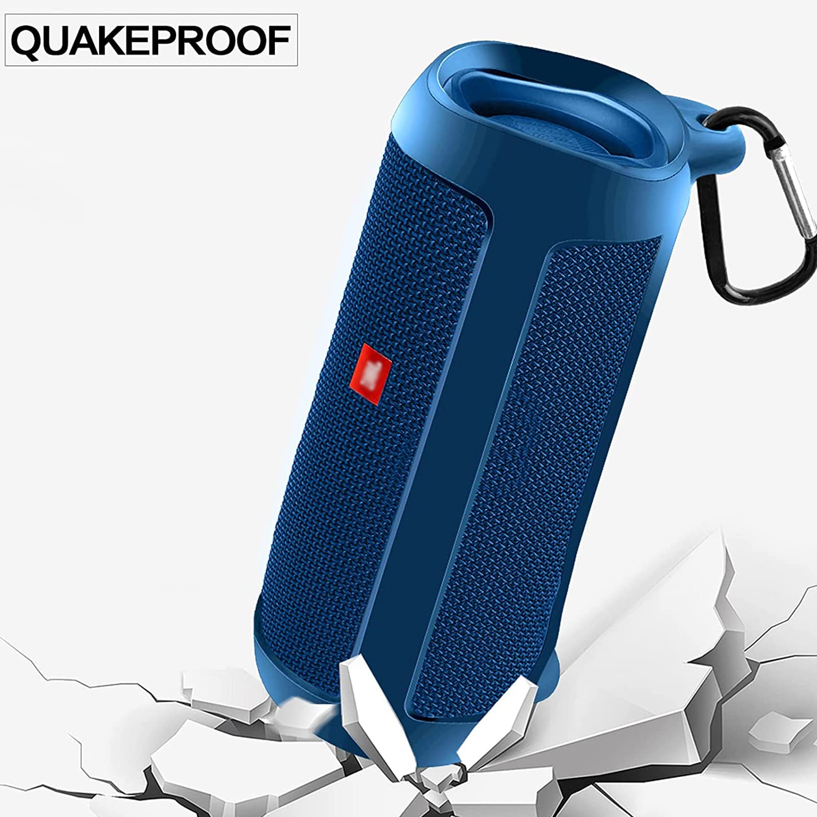 Silicone Case Compatible For Flip 5 Portable Bluetooth Speaker, Gel Soft Skin Cover, Rubber Case, Travel Carry Pouch With Strap