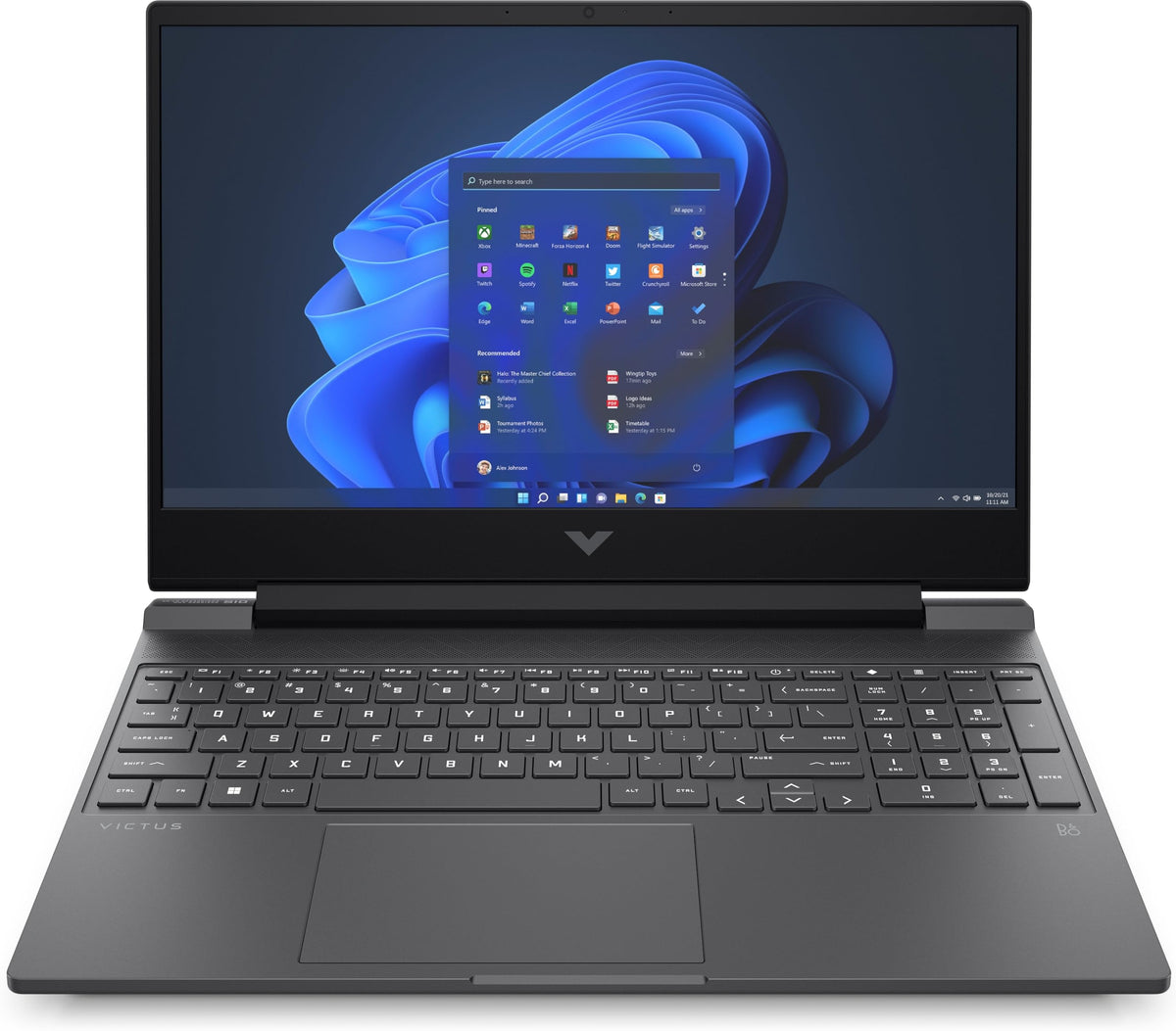 HP   Victus 15.6' Gaming Laptop   AMD Ryzen 5 7535HS   8GB Memory   NVIDIA GeForce RTX 2050 512GB SSD   Mica Silver