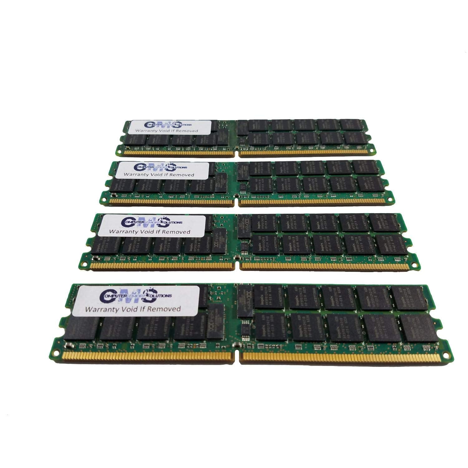 Cms 16Gb (4X4Gb) Ddr2 3200 400Mhz Ecc Registered Dimm Memory Ram Upgrade Compatible With Hp/Compaq Workstation Xw8200 Series For