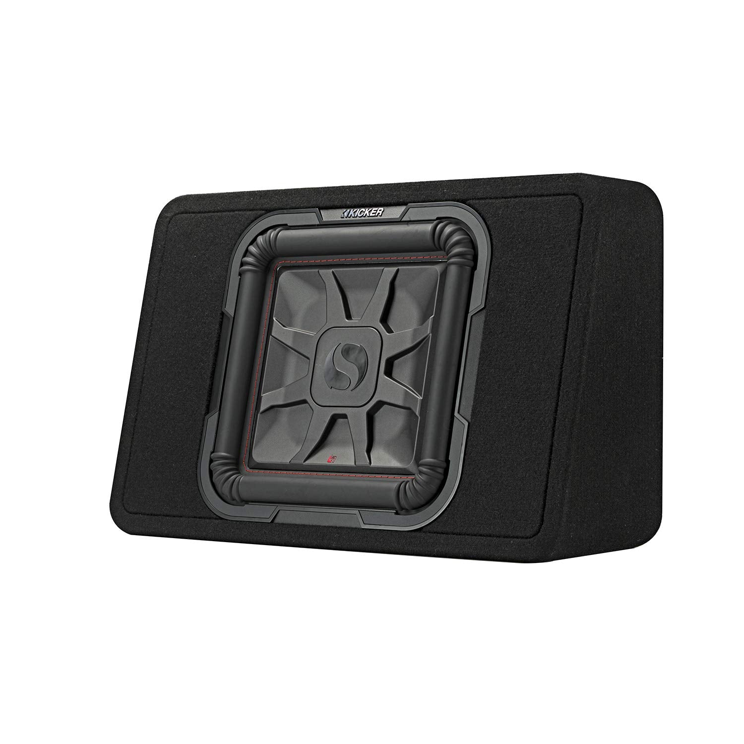 Kicker 46Tl7T122 Tl7T 12'' (30Cm) Solo Baric Subwoofer In Thin Profile Enclosure, 2 Ohm, 600 Watt