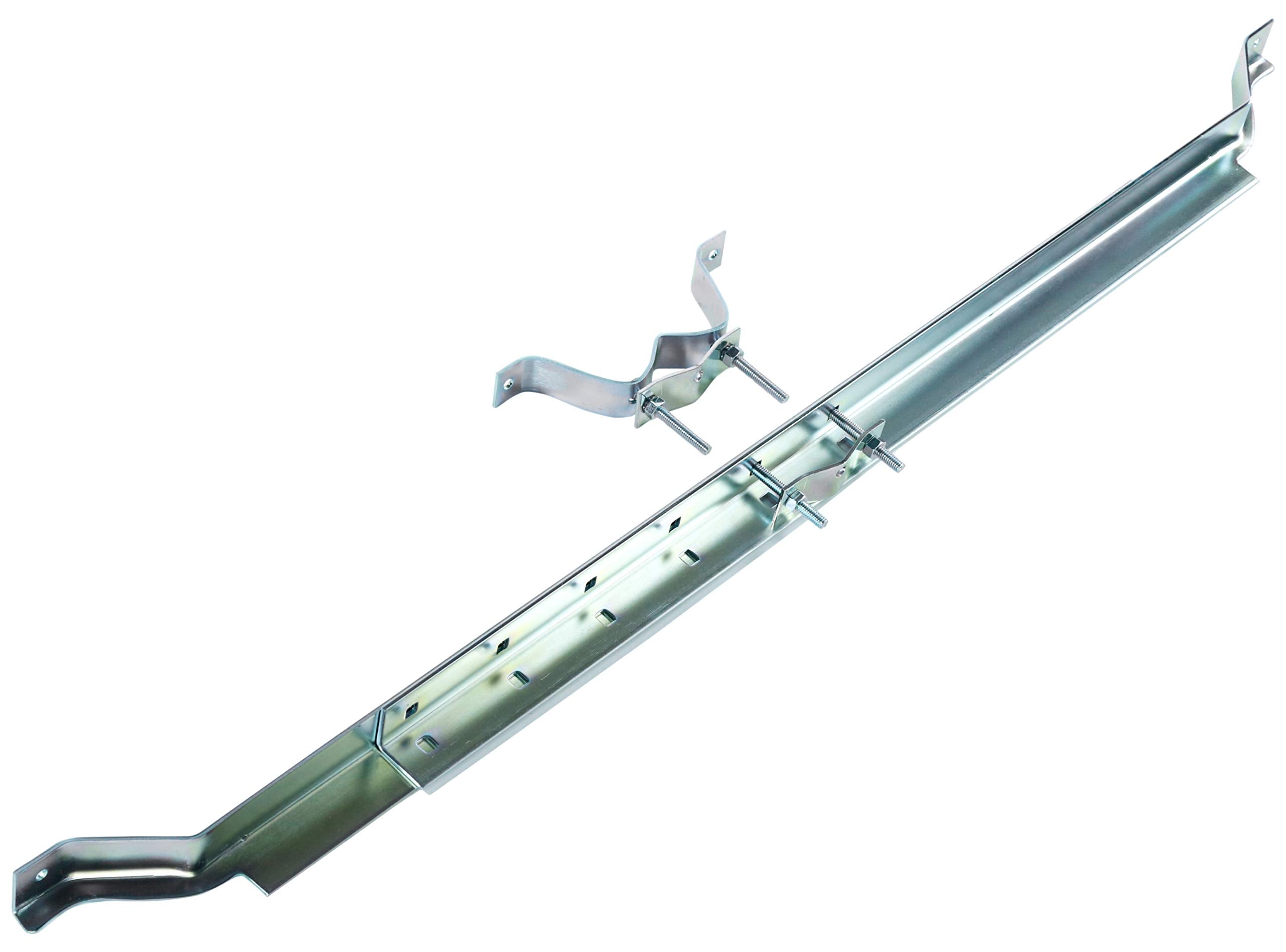 Channel Master Adjustable Eave Mount - Sturdy Steel Bracket for Secure TV Antenna & Mast Installation, Supports Masts/Poles, Up-