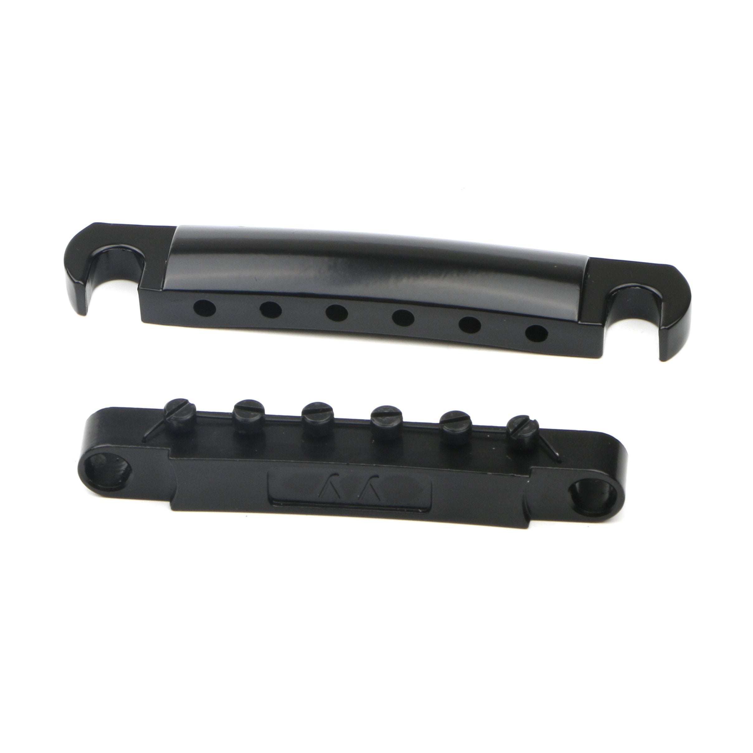 Set Of Black Tune O Matic Bridge Tailpiece Studs For Lp Electric Guitar Replacement Parts