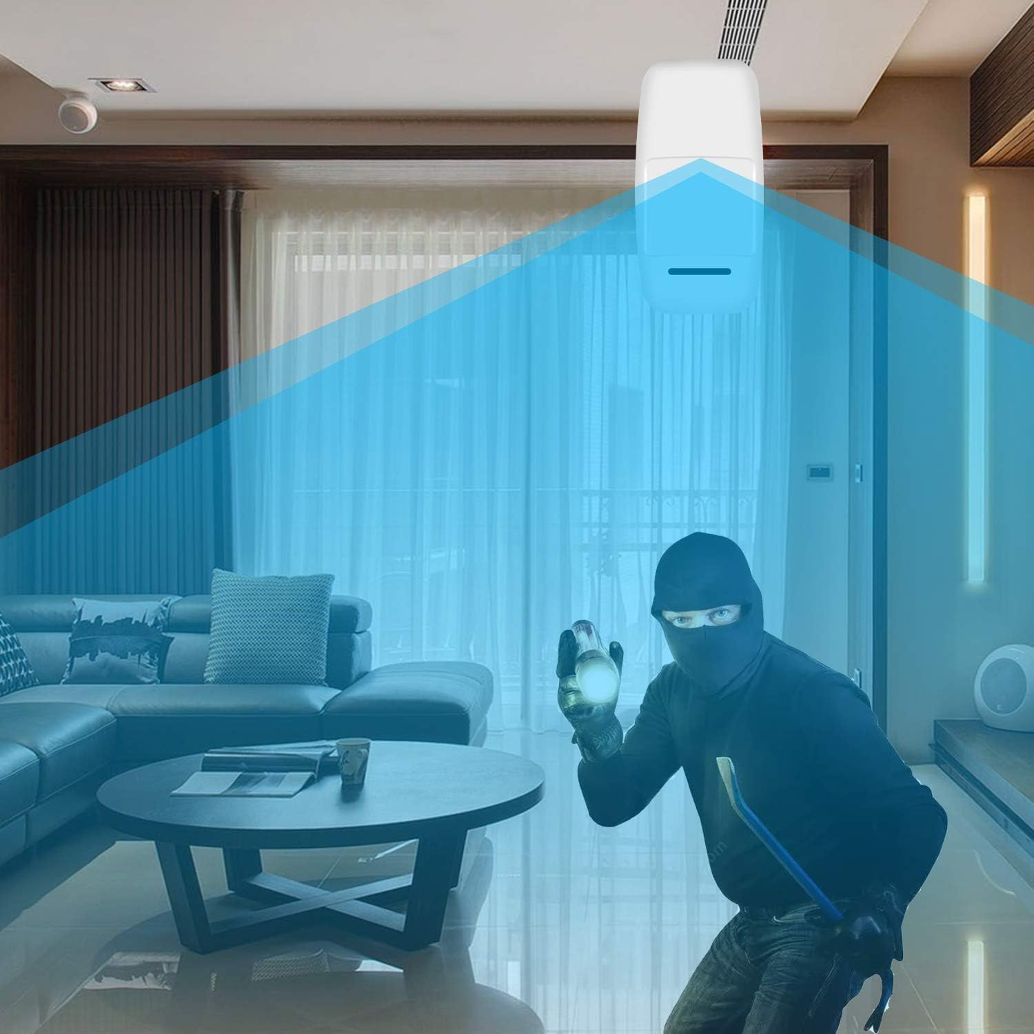 Tolviviov Motion Sensor   Compatible With Tolviviov Home Alarm System Hub Needed