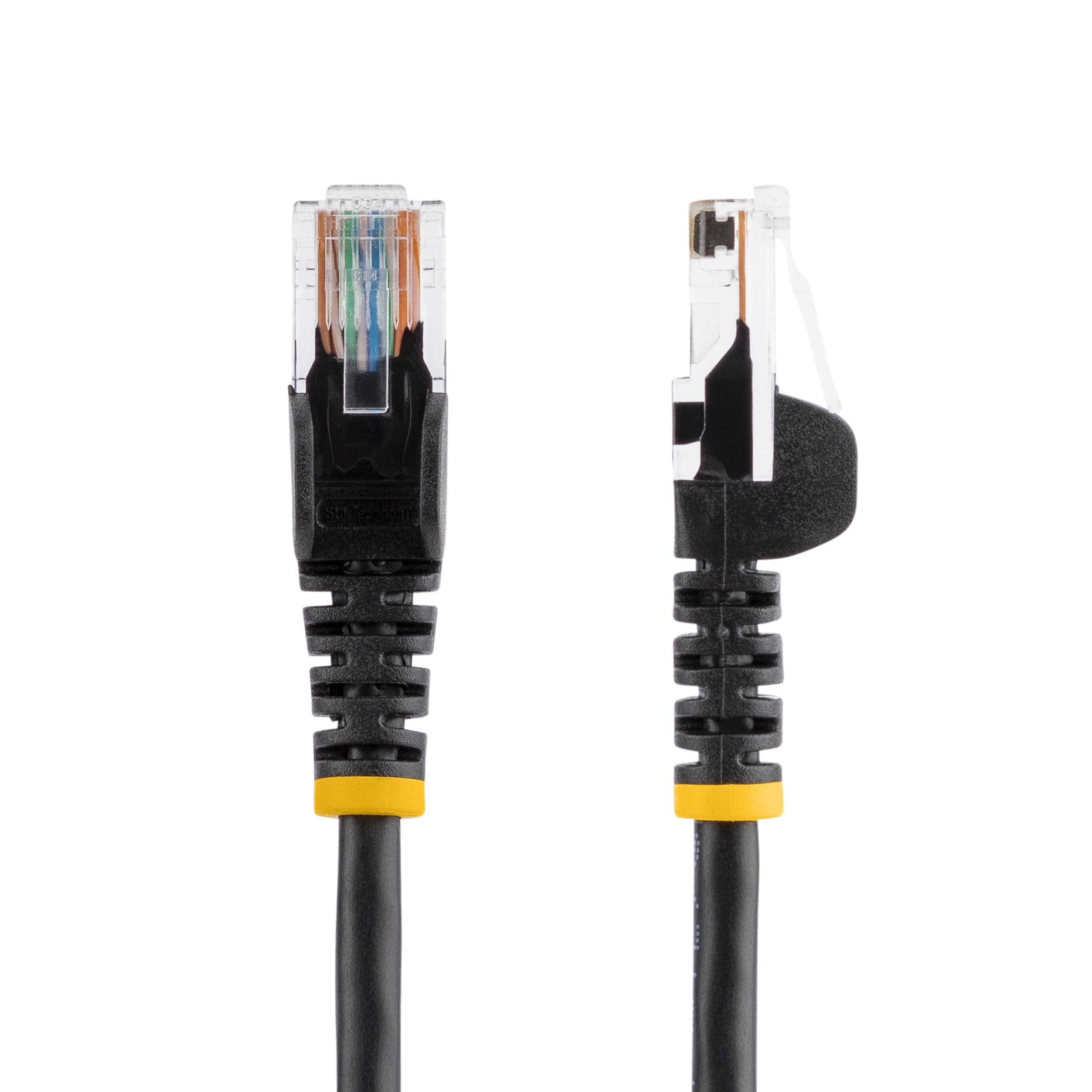 Startech.Com Cat5E Patch Cable With Snagless Rj45 Connectors   50 Ft, Black (45Patch15Bk)