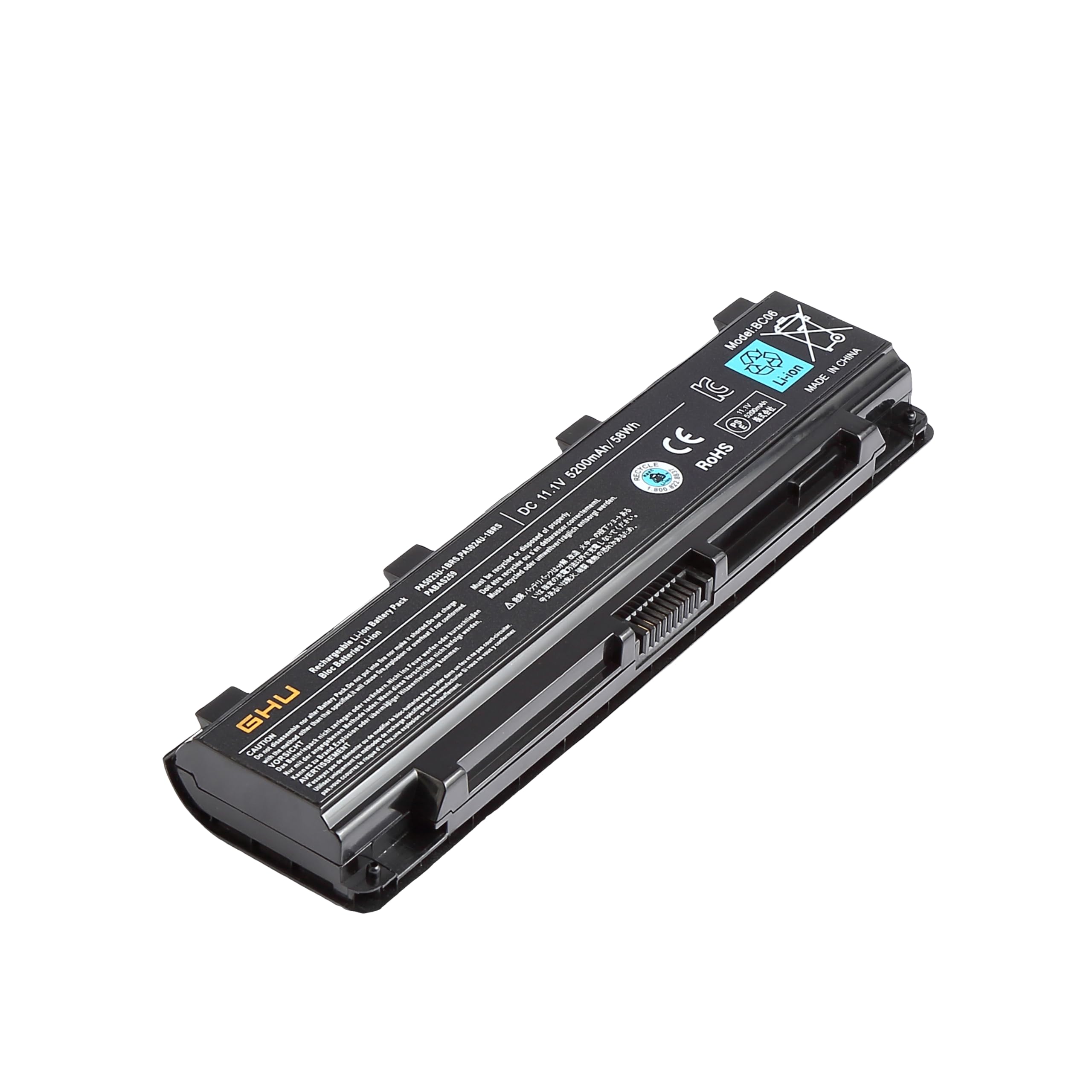 Ghu New Battery 58 Wh Replacement For Pa5024U 1Brs Pa5025U 1Brs Pa5026U 1Brs Pabas259 Pabas260 Compatible With Satellite C875 C8