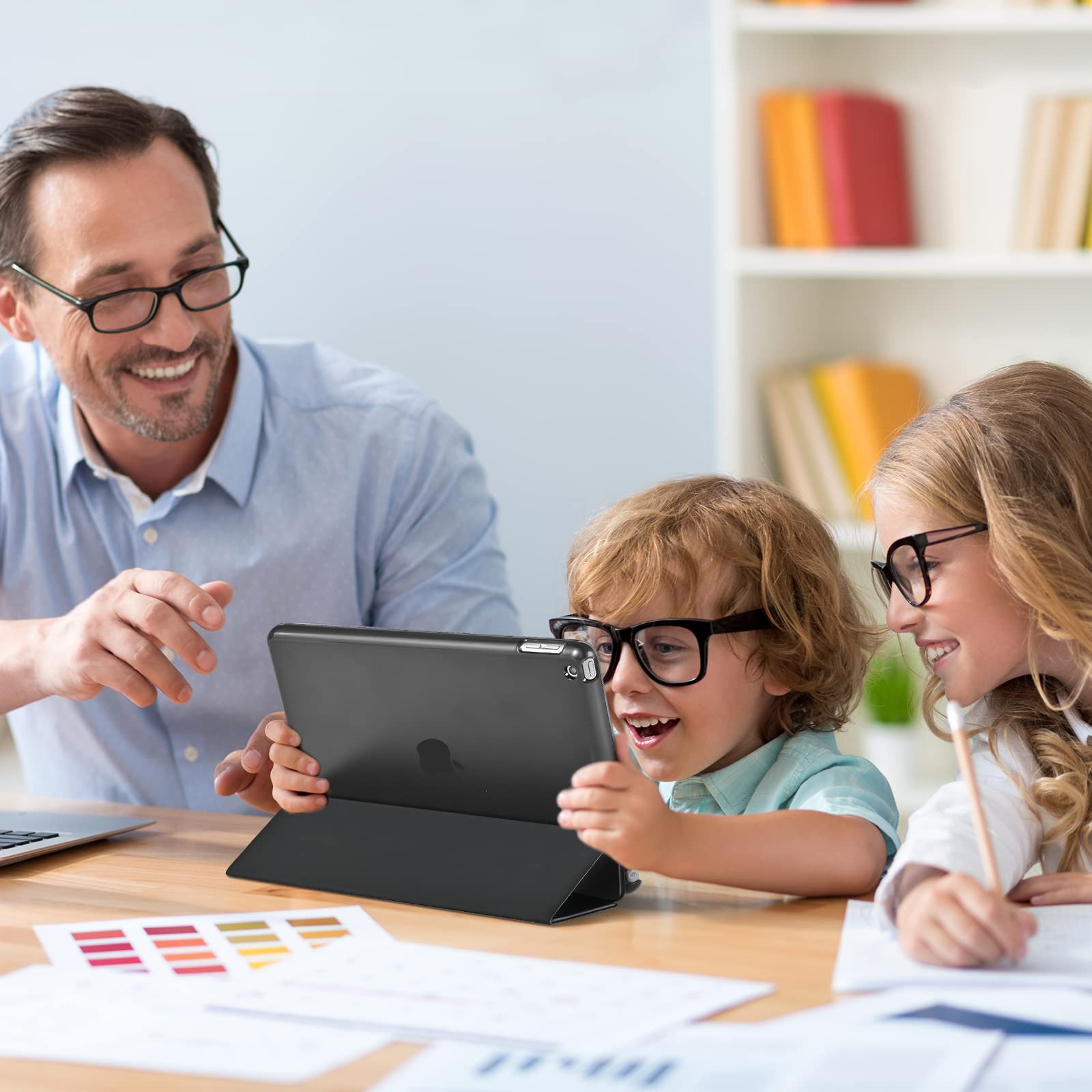 Procase For Ipad 9Th Generation 2021/ Ipad 8Th Generation 2020/ Ipad 7Th Generation 2019 Case, Ipad 10.2 Case Ipad Cover 9Th Generation  Black