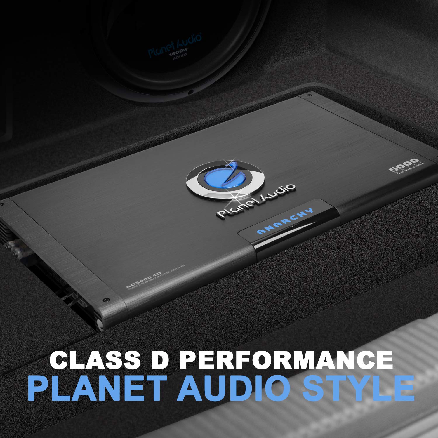 Planet Class D Monoblock Amplifer 5000W Anarchy Series