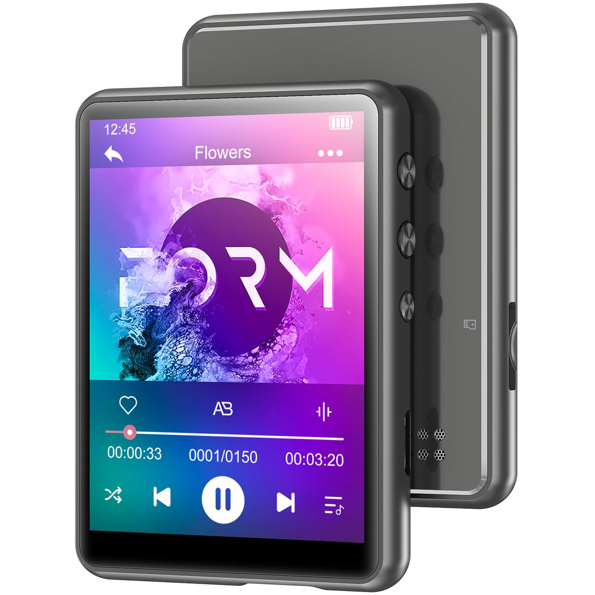 64Gb Mp3 Player With Bluetooth 5.3   Mechen Portable Lossless Sound Music Player With Hd Speaker