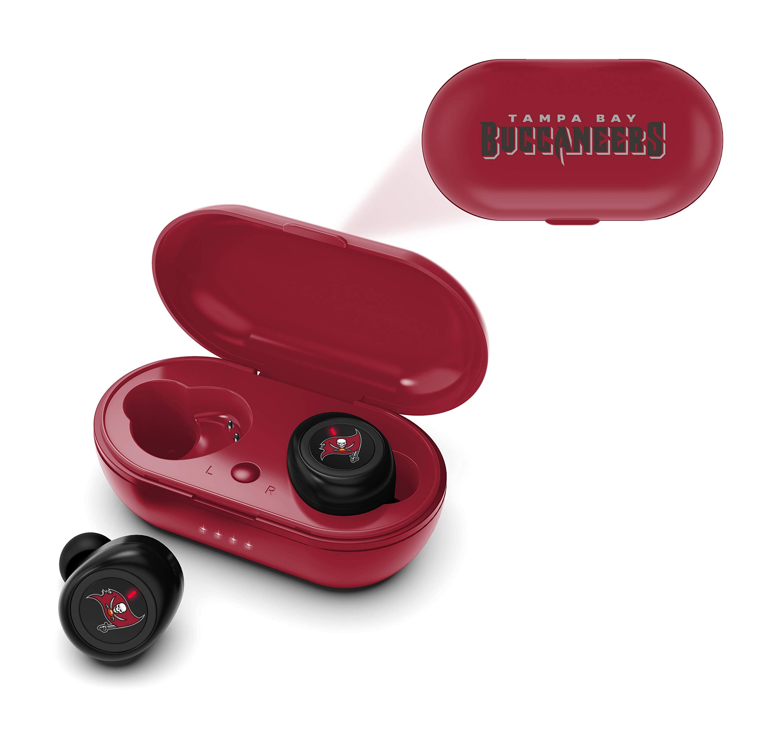 Soar Nfl True Wireless Earbuds, Tampa Bay Buccaneers
