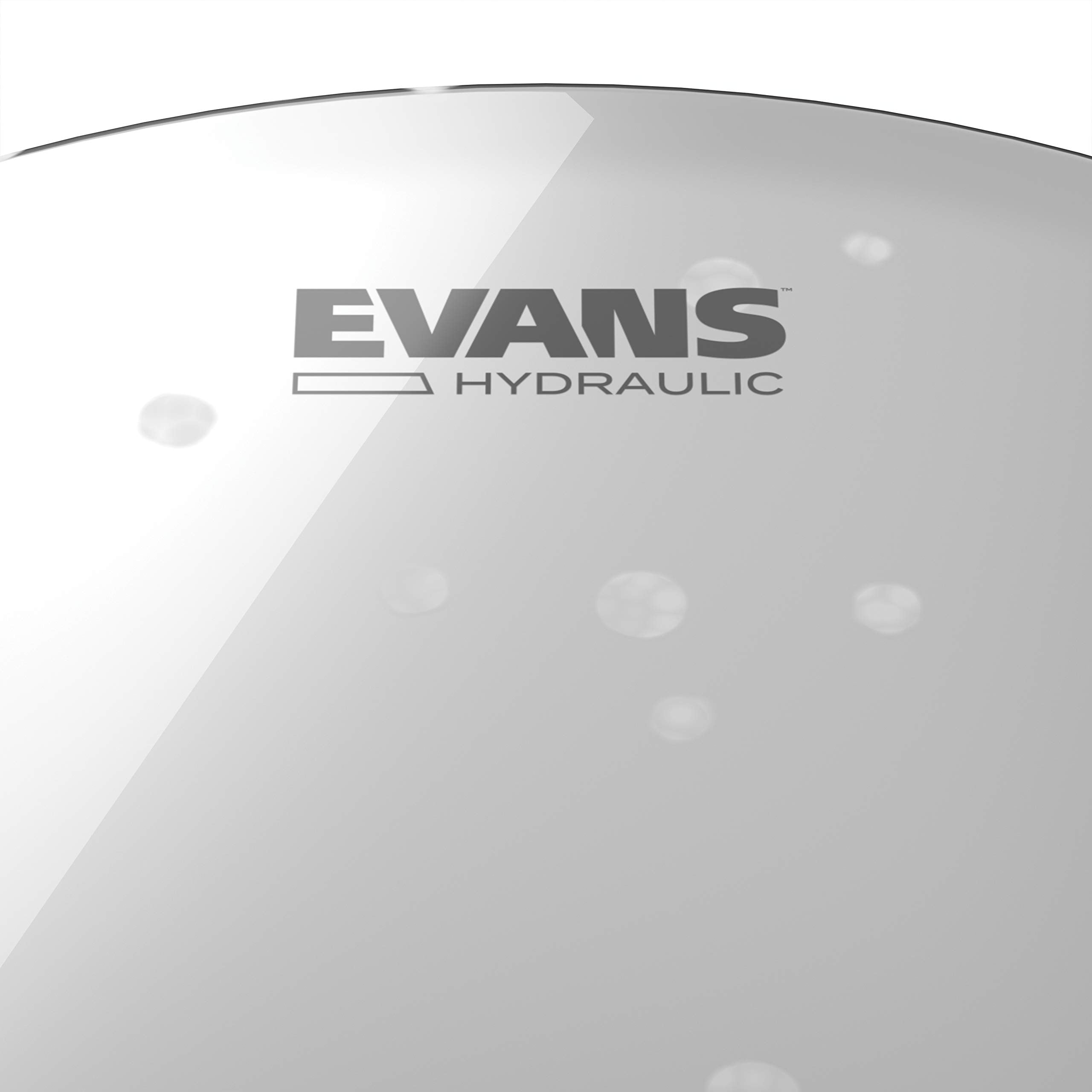 Evans Drum Heads   Hydraulic Glass Tompack, Rock (10 Inch, 12 Inch, 16 Inch)