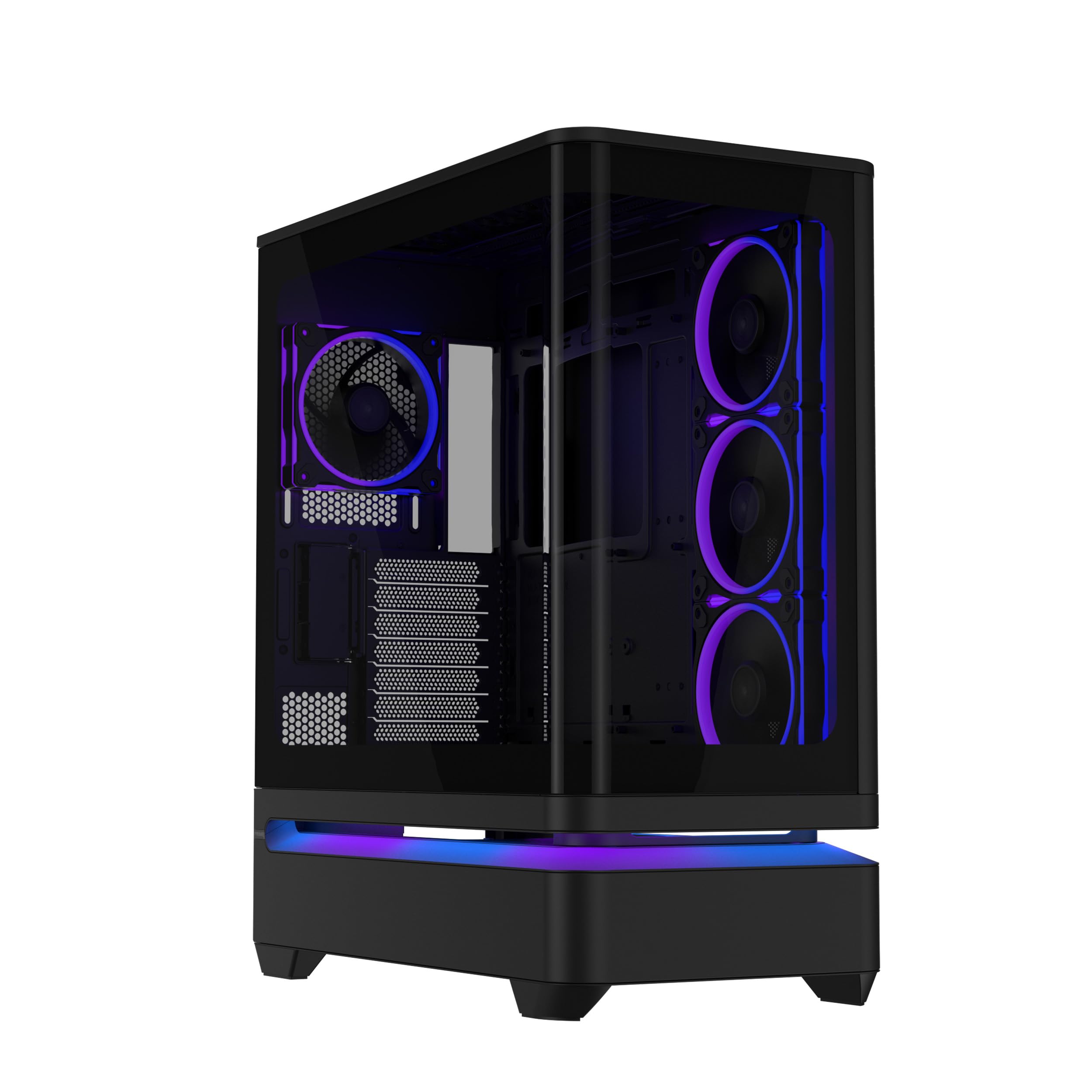 Asus Case PRIME AP304 TG ARGB BLACK ATX PC Gaming TG 4xARGB Fans BLACK Retail