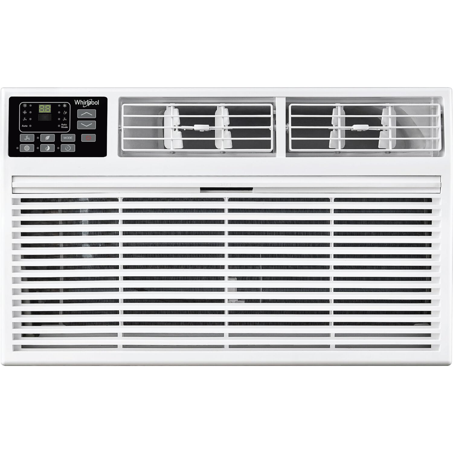 Whirlpool 12,000 BTU 230V ThroughtheWall Air Conditioner and Dehumidifier with Remote Control, Wall AC Unit for Apartment, Liv
