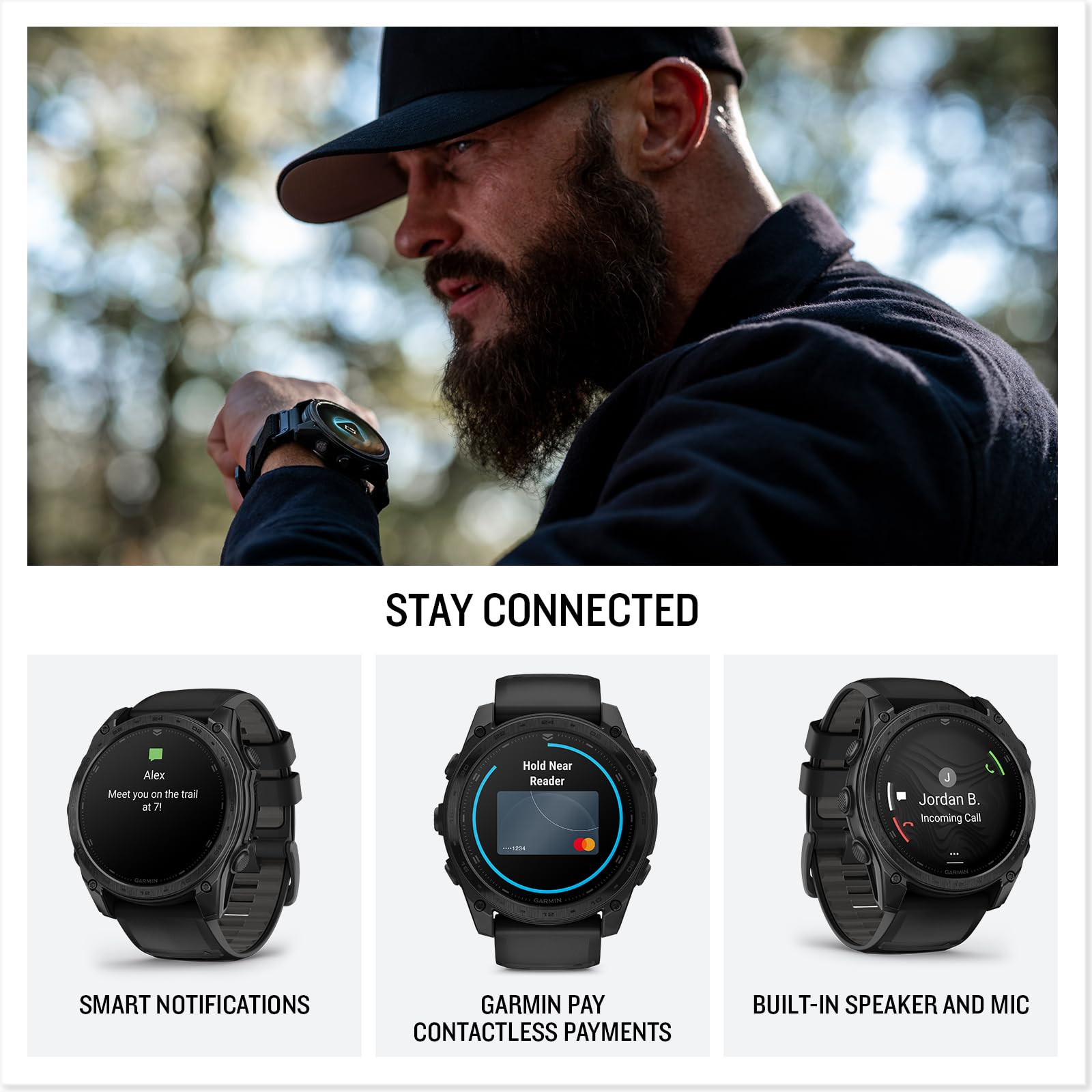 Garmin Tactix? 8 47Mm, Amoled Display, Premium Tactical Gps Smartwatch, Includes Applied Ballistics Ultralightsolver