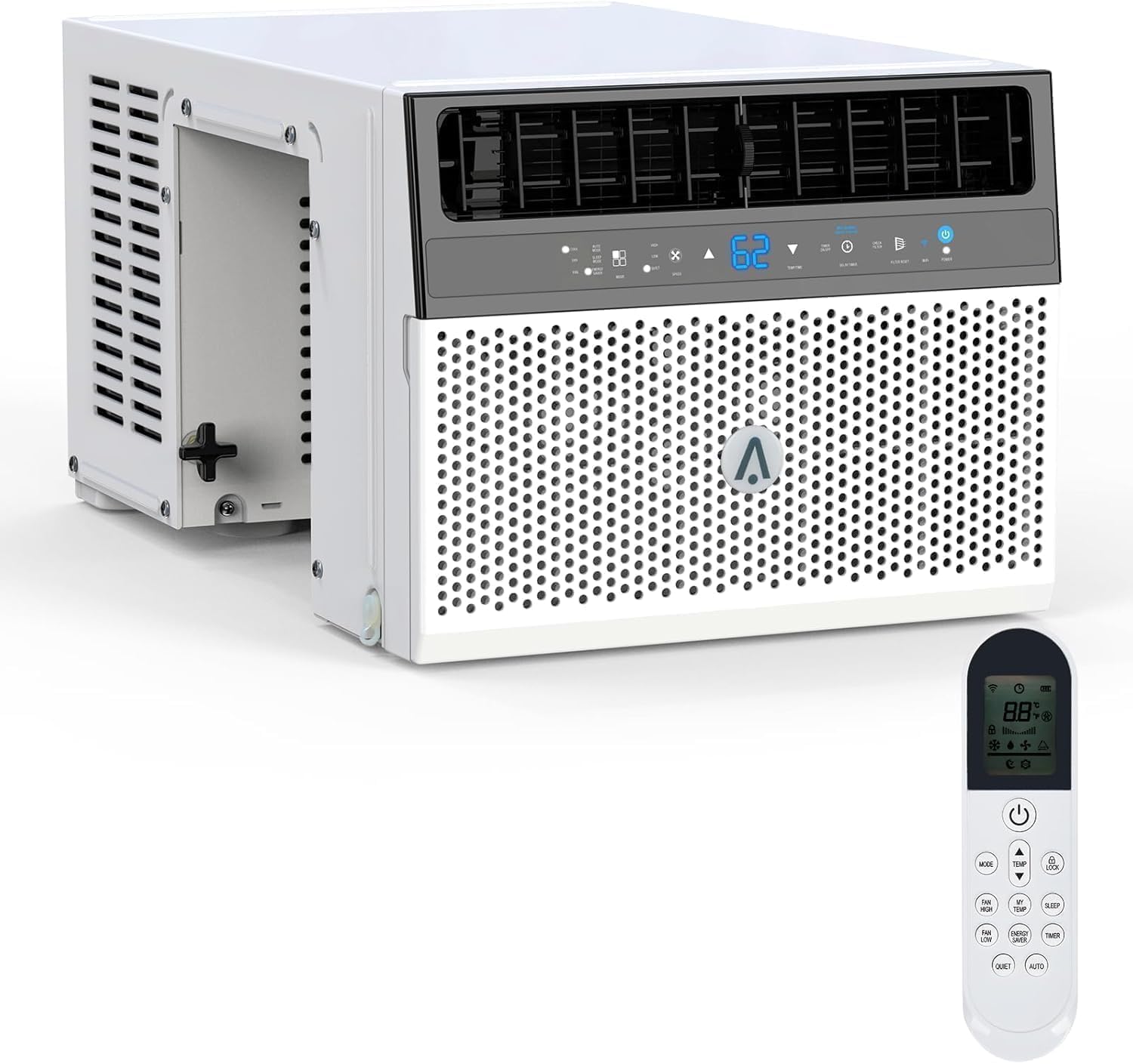GarveeLife 6000 BTU Window Air Conditioner, 115V/60Hz, Ultra Quiet, Energy Efficient, Remote Control, Air Conditioner with Insta