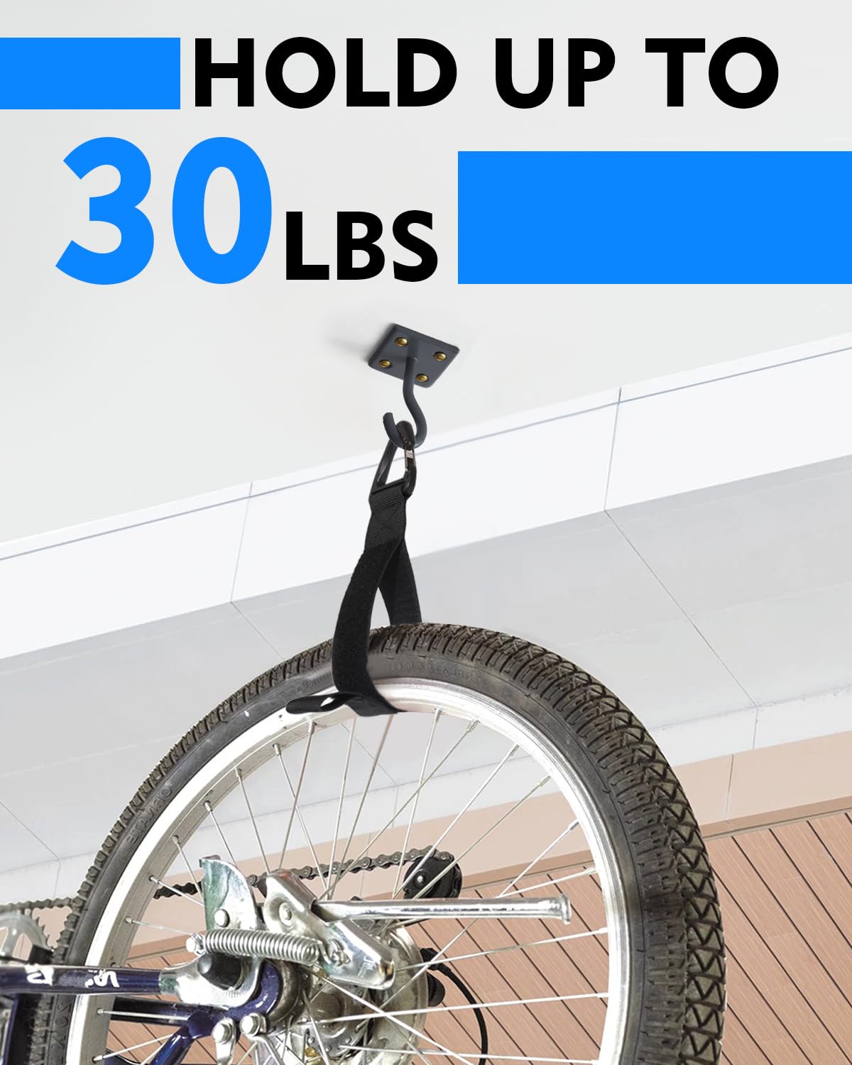 Extension Cord Organizer 2 Pack, Extension Cord Storage System With Flexible Detachable Cable Straps, Vertical Space Saver For G