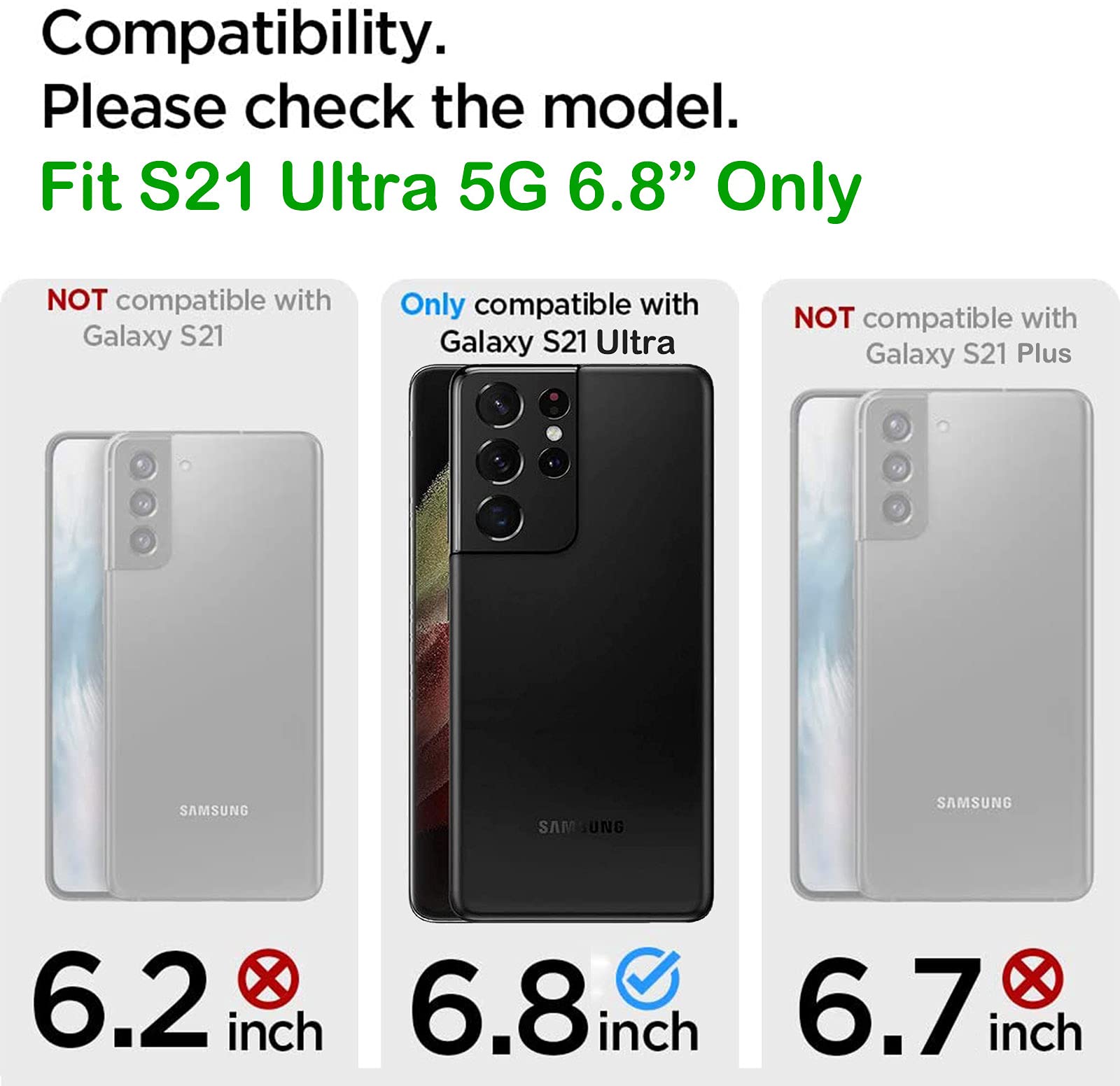 J.West Galaxy S21 Ultra Case 6.8 Inch, Luxury Grey Marble Design Stone Pattern Slim Thin Soft Rubber Silicone Protective Phone C