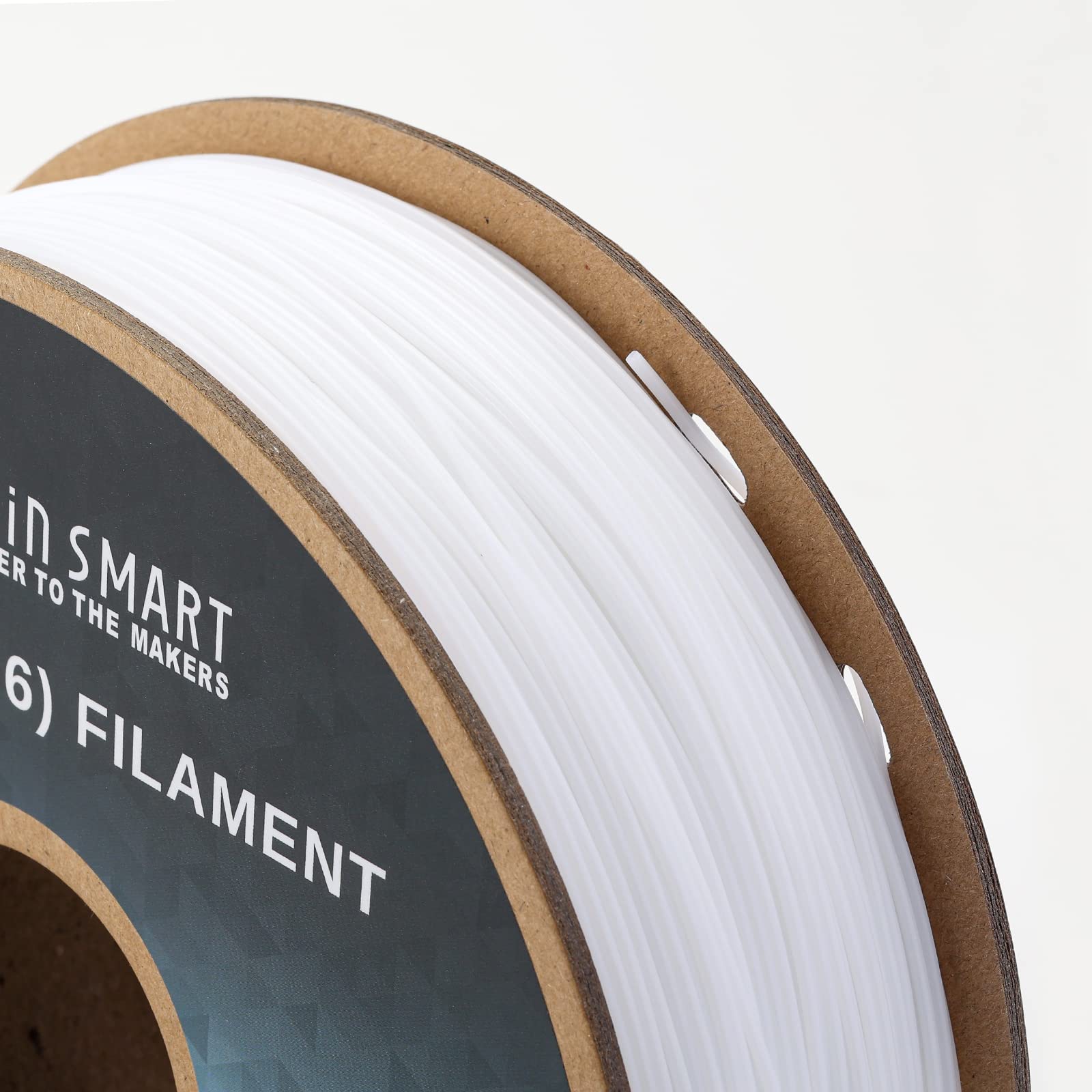 Sainsmart Pa6 Nylon Filament 1.75Mm 3D Printer Filament, 1Kg Cardboard Spool(2.2Lbs), Dimensional Accuracy +/- 0.04 Mm, Fit Most