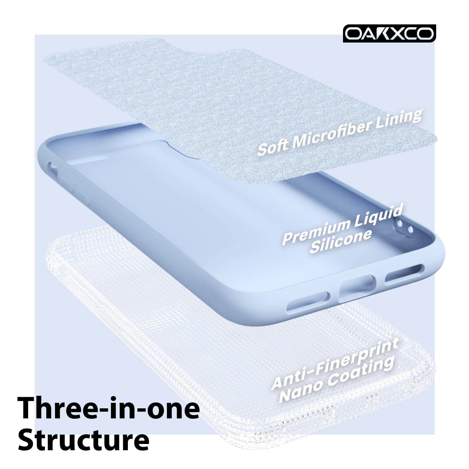 Oakxco For Iphone Xr Phone Case Liquid Silicone, Thin Slim Soft Rubber Gel Tpu Plain Simple Cover For Women Girl Cute, Matte Sol