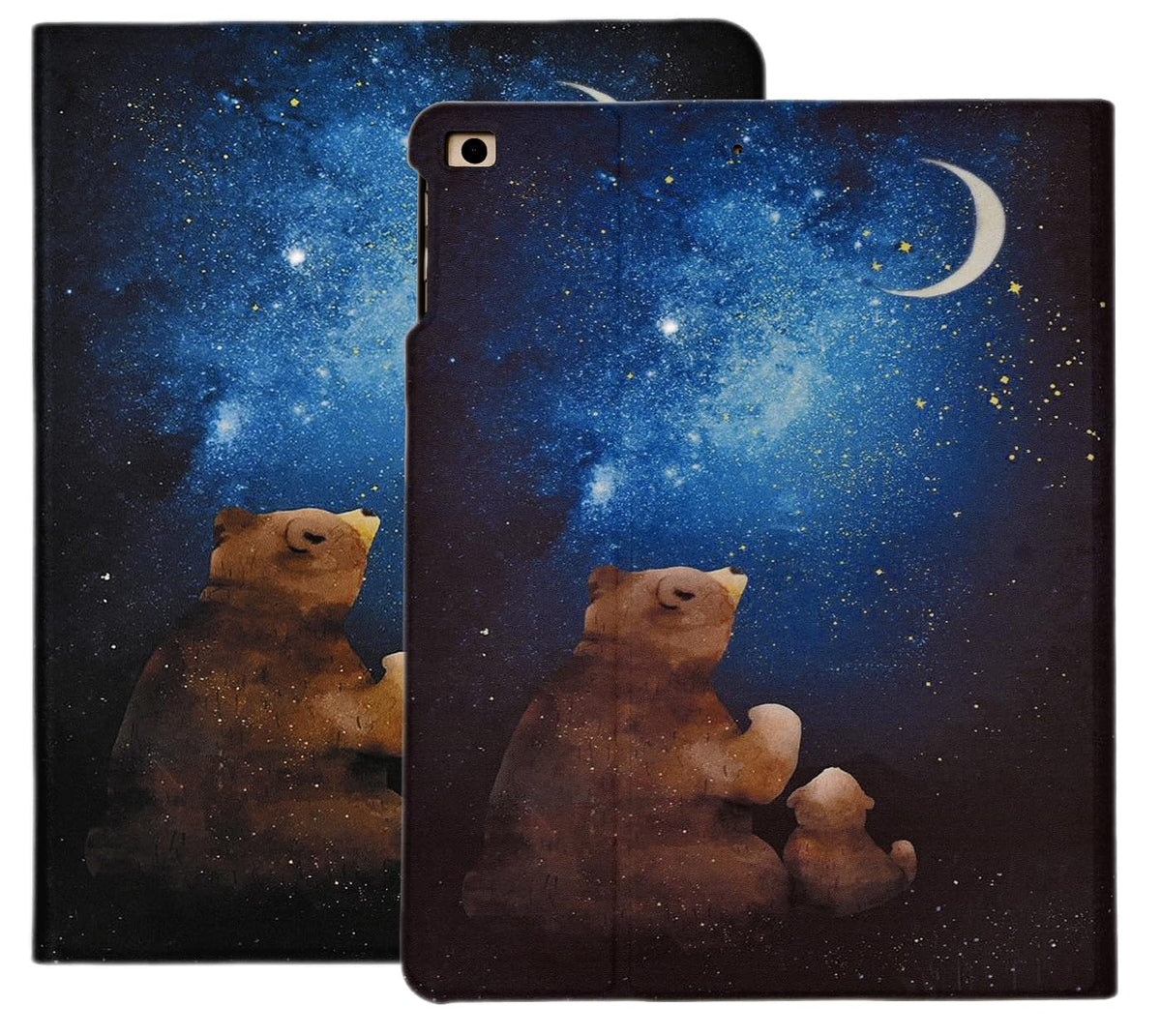 Case For Ipad 10.2 Inch 2021/2020 Ipad 9Th/8Th Generation & 2019 Ipad 7Th, Premium Pu Leather Folio Stand Shell Soft Tpu Cover,