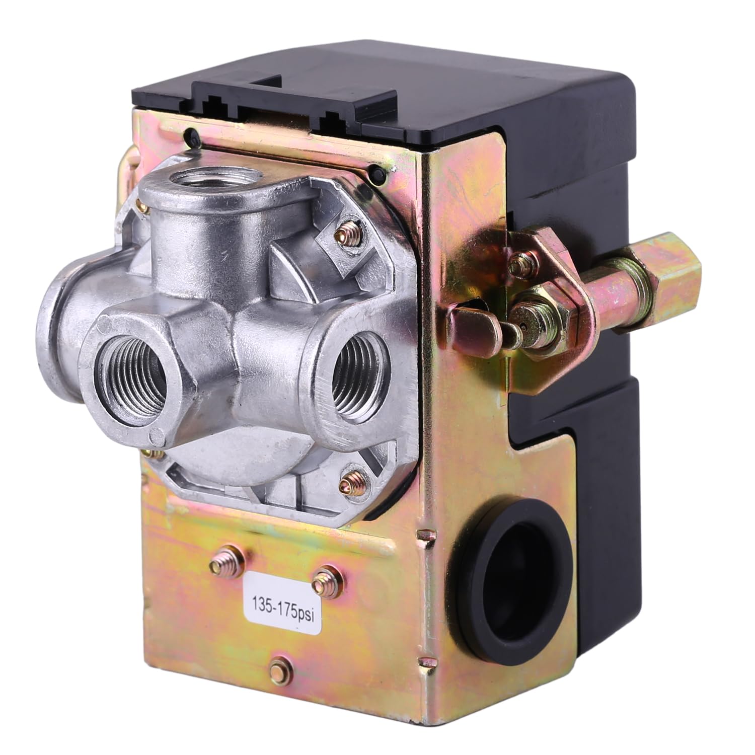 Air Compressor Pressure Switch 175 Psi 4 Port 135 175 Psi Heavy Duty 1/4 Npt Air Pump 135 Psi Pressure Switch Pumptrol Air Press