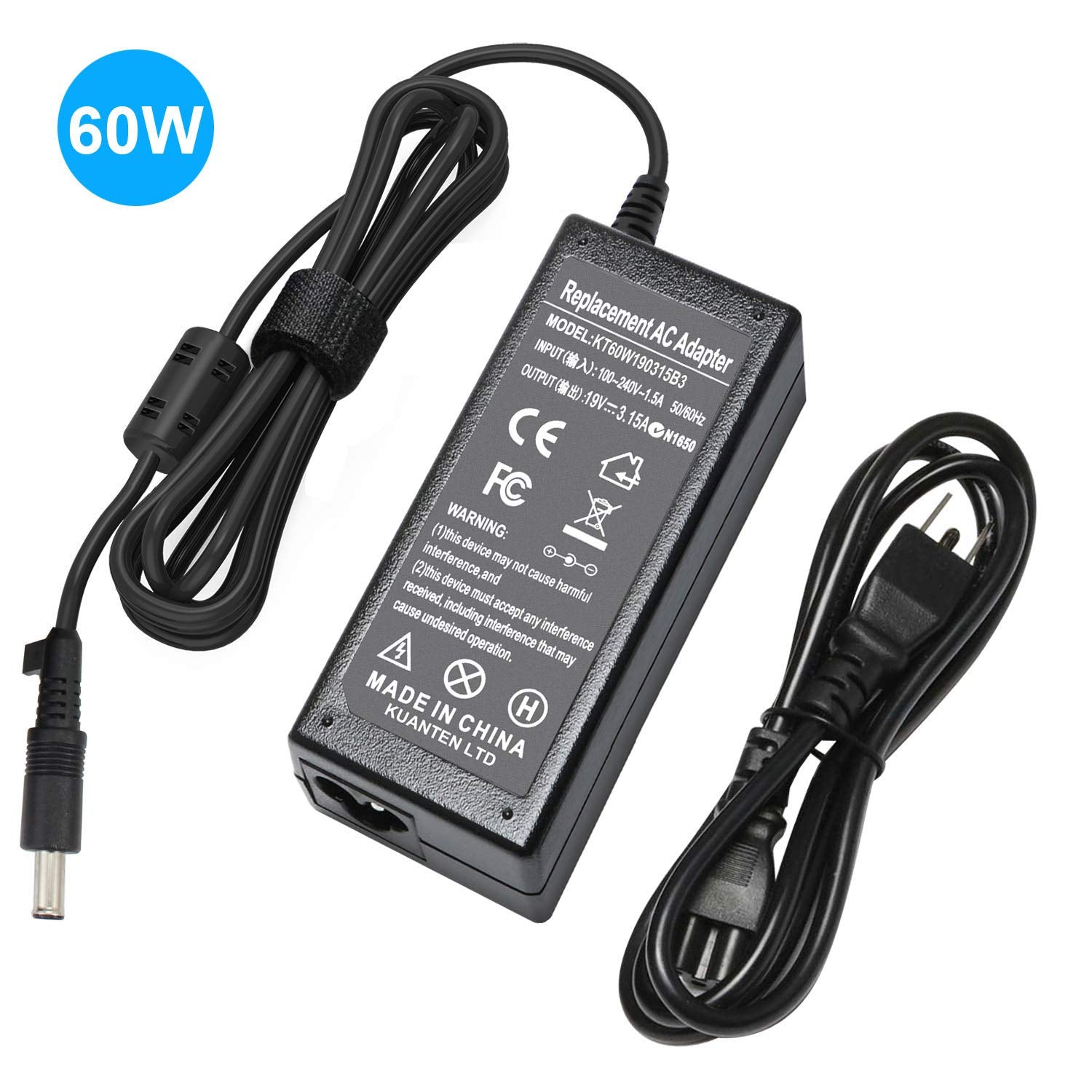60W 19V 315A Laptop Charger For Samsung Np300E4C Np300E4E Np300E5A Np300E5C Np300E5E Np300V5A Np305E5A Np305E7A Np305V5A Np350U2