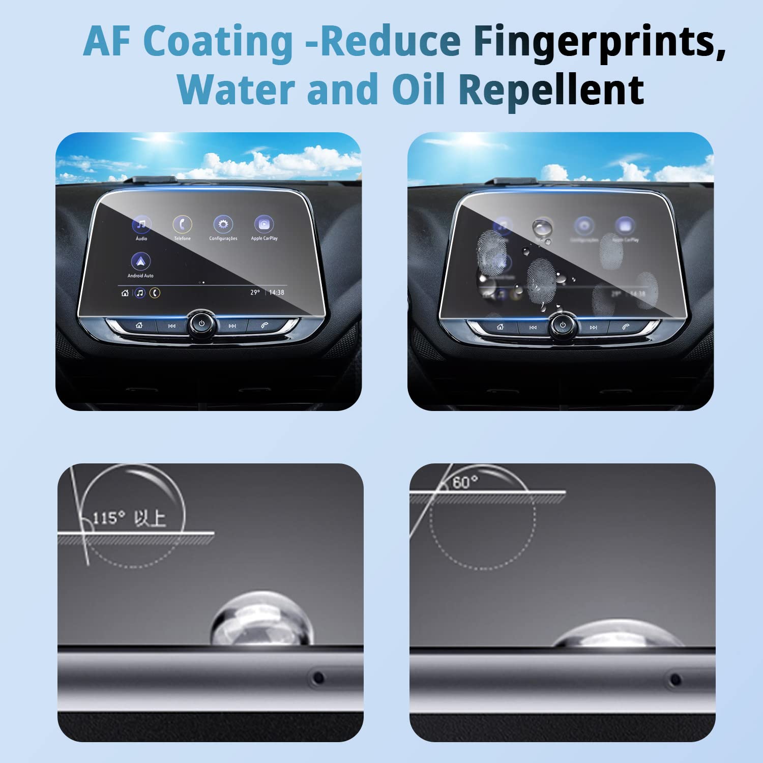 Shaohao For 2022 Chevrolet Onix Mylink 3 Screen Protector, Touchscreen Protector Car Stereo Screen Protector For 2022 Chevy Onix Mylink 3 7 In Touch Screen Ptotective Film For 2021 2020 Chevrolet