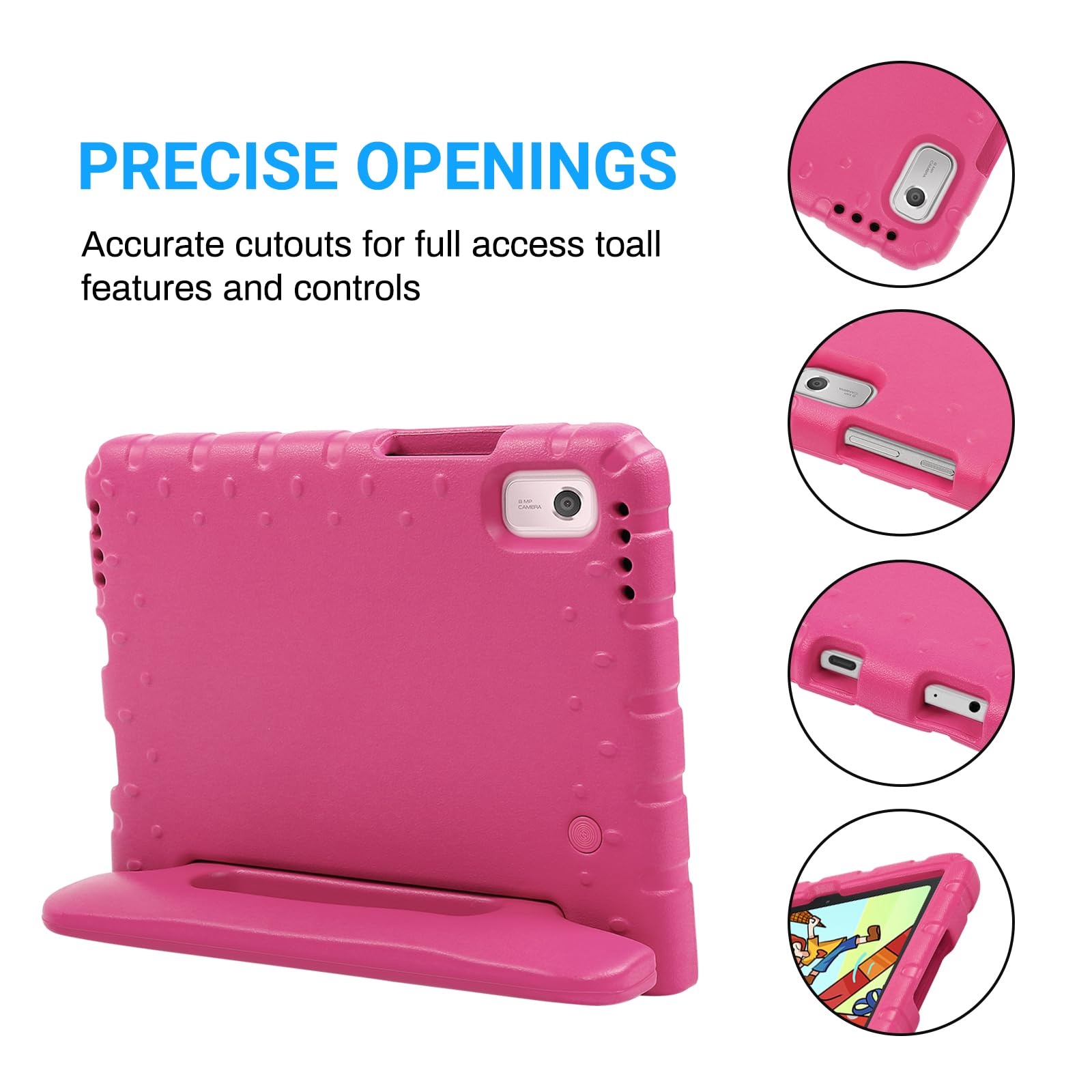 Bolete Kids Case For Lenovo Tab M9 9 Inch 2023 Model Tb-310Xu/Tb-310Fu, Android Tablet For Lenovo 9 Inch Case With Handle Eva Fo