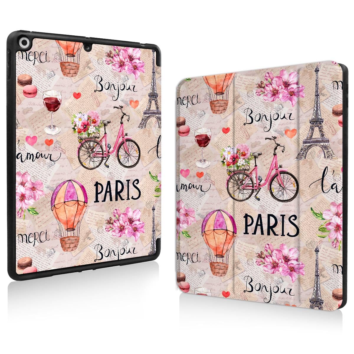 Trizoanic Case For Ipad 9Th/8Th/7Th Generation,Ipad 10.2 Inch Case Smart Folio Ipad 2021/2020/2019 Cover,Trifold Stand,Pencil Ho