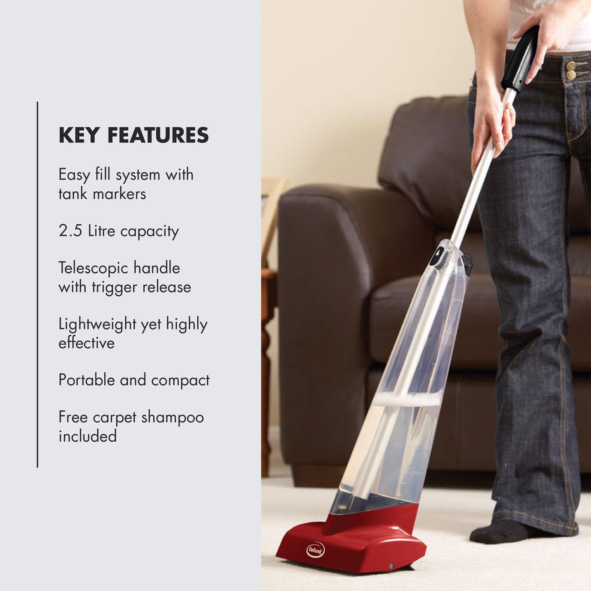 Ewbank 280 Cascade Carpet Shampooer