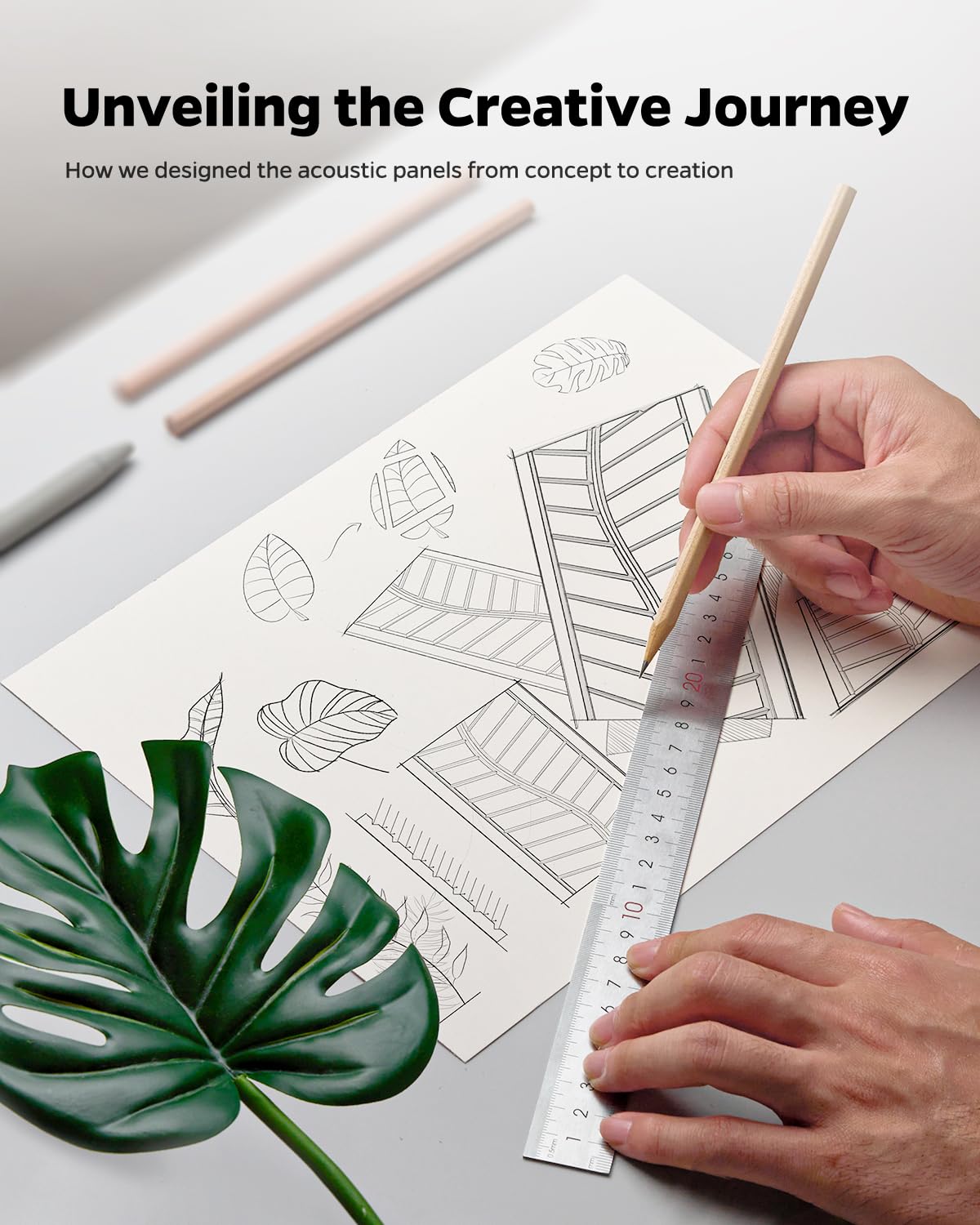 Topnaca Sound Proof Panels For Walls, 6 Pack Self Adhesive Soundproof Wall Panels, 17  12  0.4 High Density Sound Proofing Panel