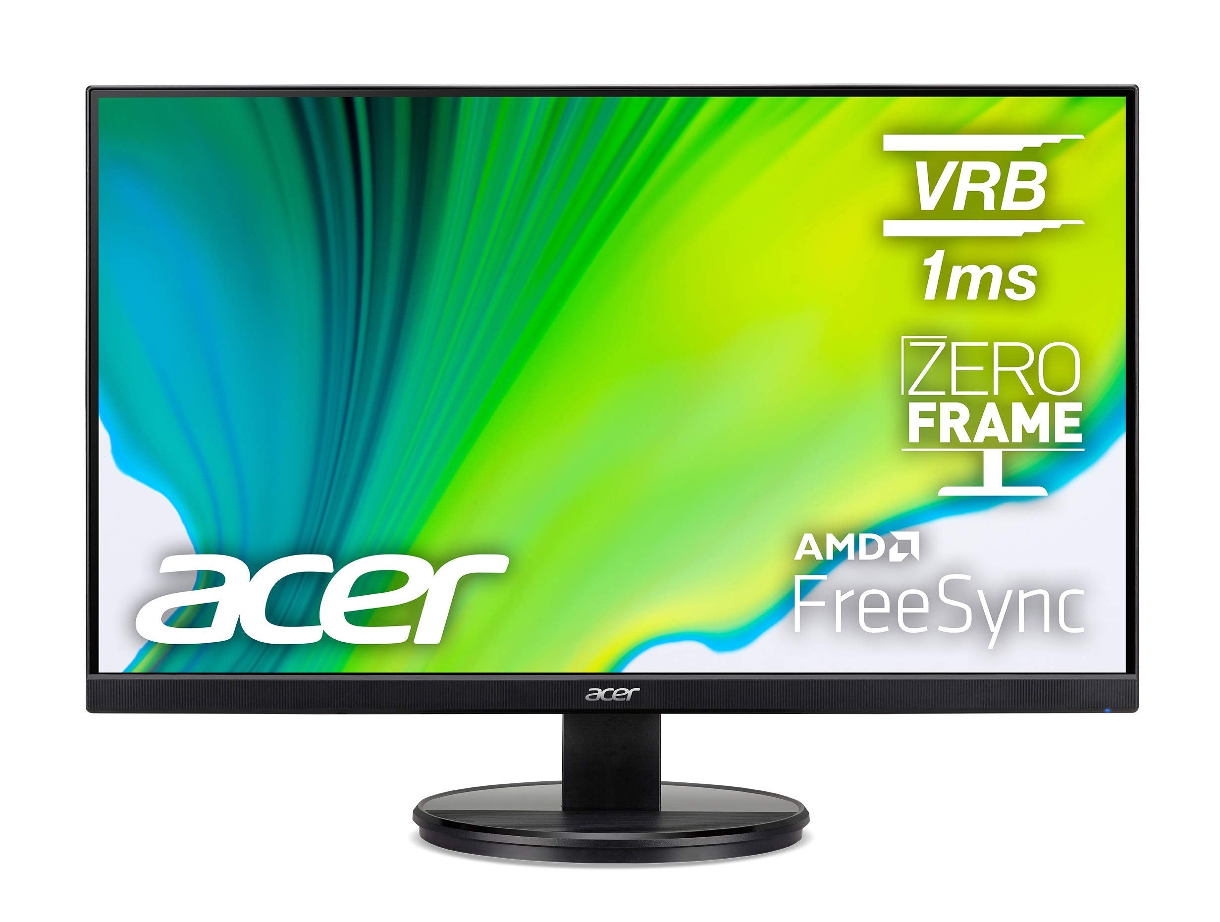 Acer 27.0    1920 X 1080 Va Zero Frame Office Home Computer Monitor   Amd Freesync   75Hz Refresh   1Ms Vrb   Low Blue Light Fil