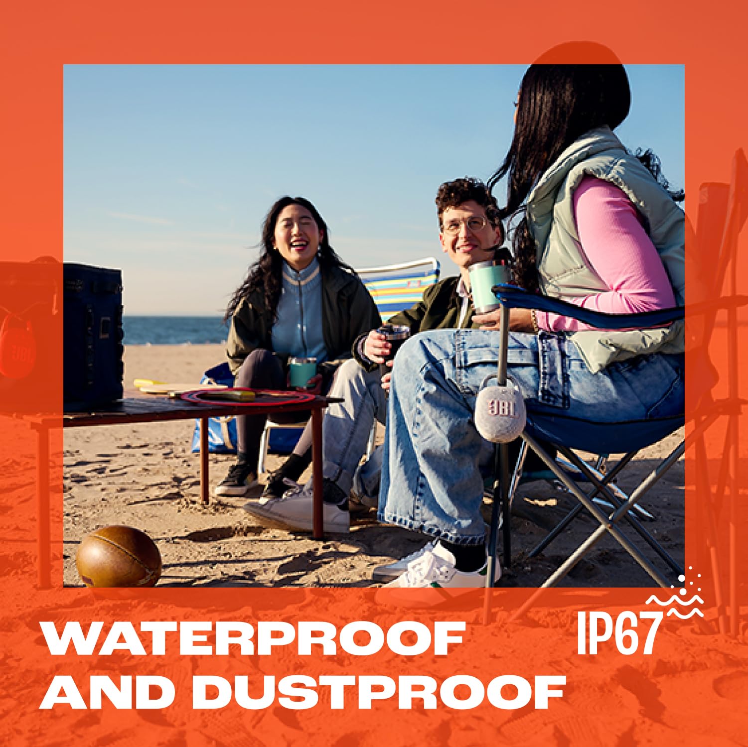 Jbl Clip 5 - Ultra-Portable,Waterproof & Dustproof Bluetooth Speaker,Big Pro Sound With Punchy Bass,Integrated Carabiner,Up To 1