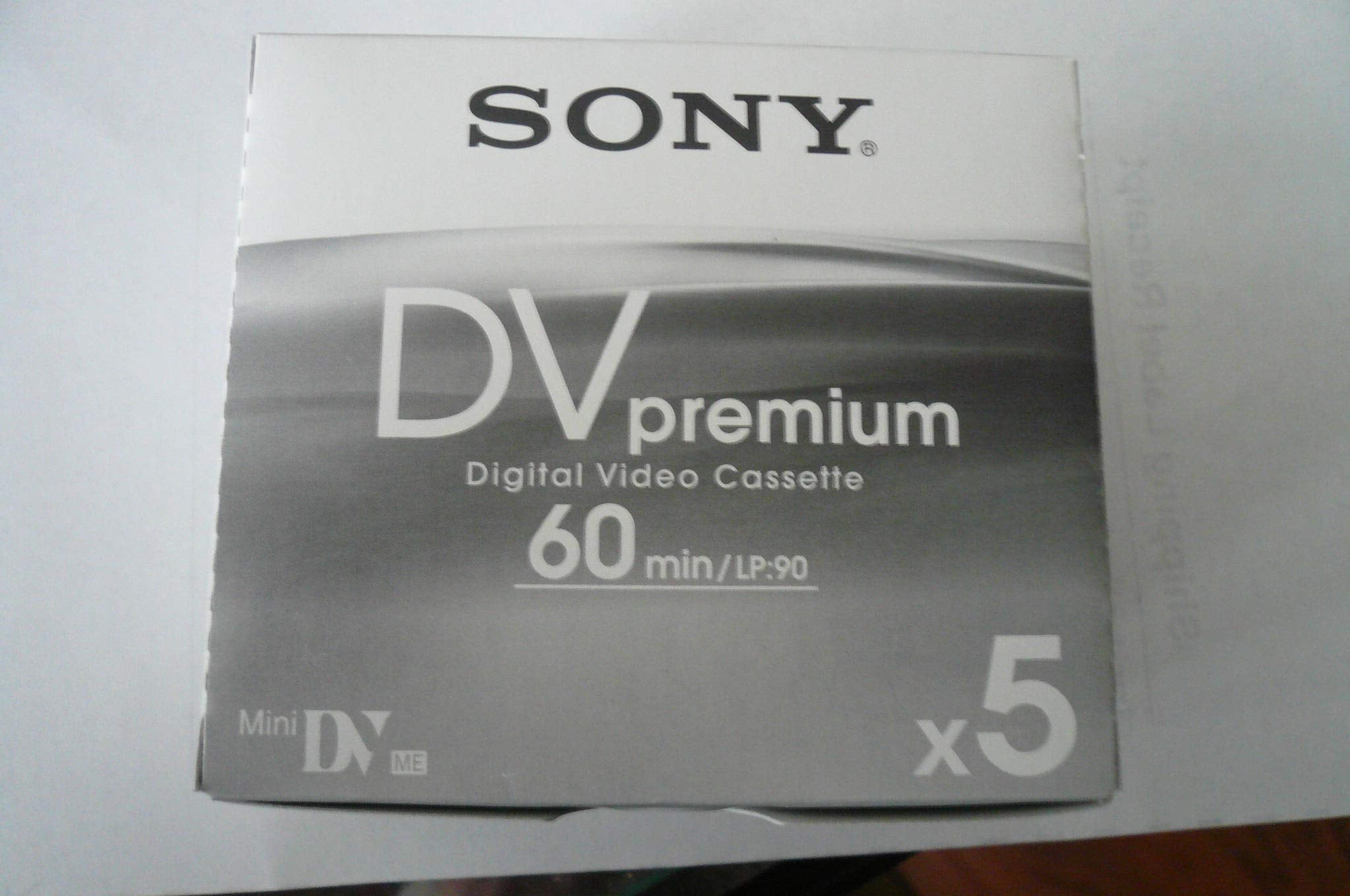 Sony Dvm60Pr4 Mini Dv Tape 60 Min. Premium (5 Pack)