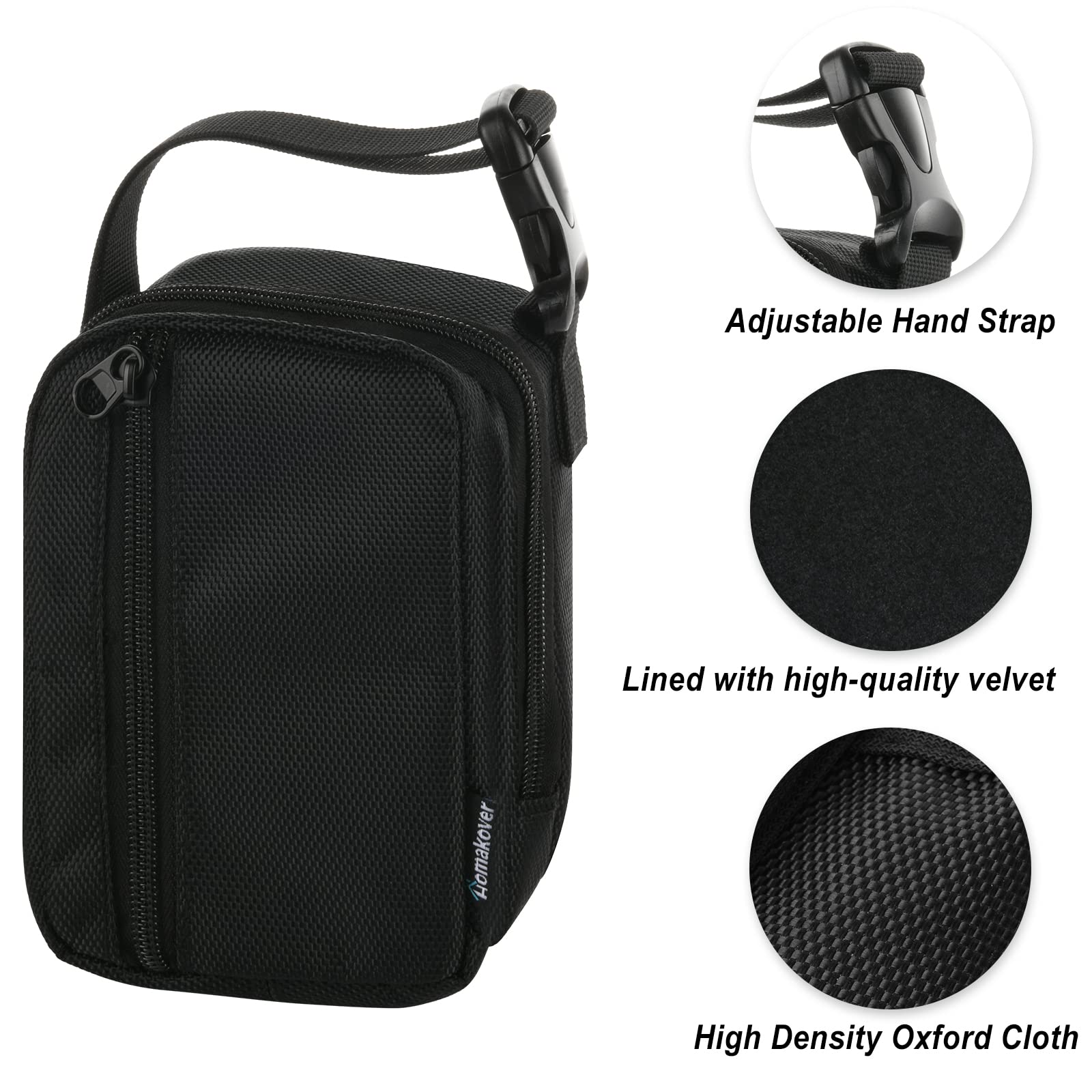 Square Terminal Case, Fits Terminal Power Adapter & Cable, Receipt Paper Rolls And Hub, Square Reader Protector Waterproof Carry