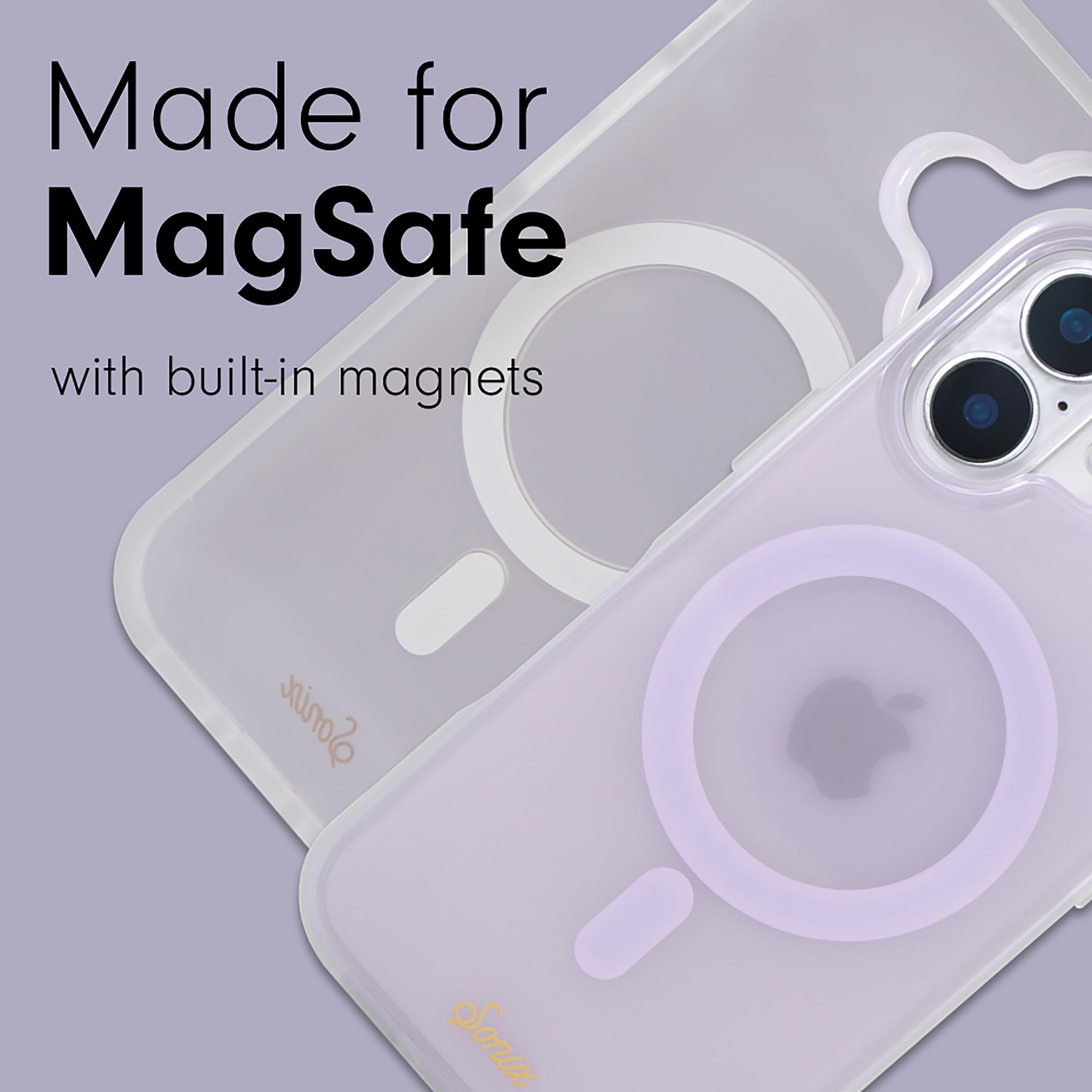 Sonix Case For Iphone 16 | Compatible With Magsafe | 10Ft Drop Tested | Jelly Lavender