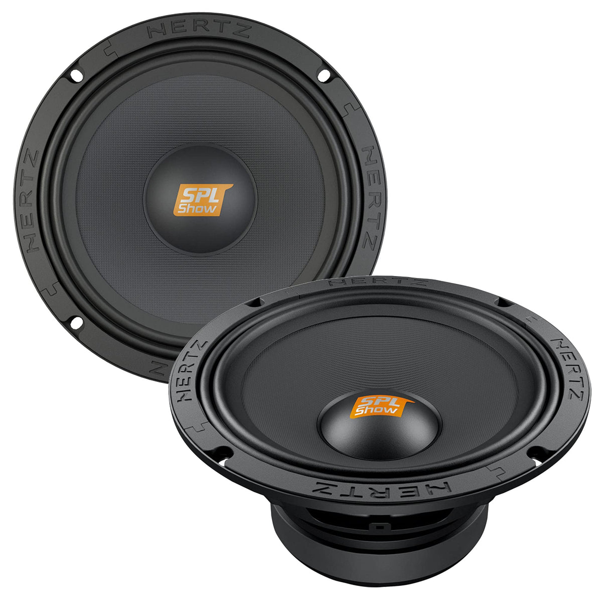 Hertz Spl Show Series Sv 2001 8 In. (200Mm) Spl 4 Ohm Midrange Speakers (Pair)